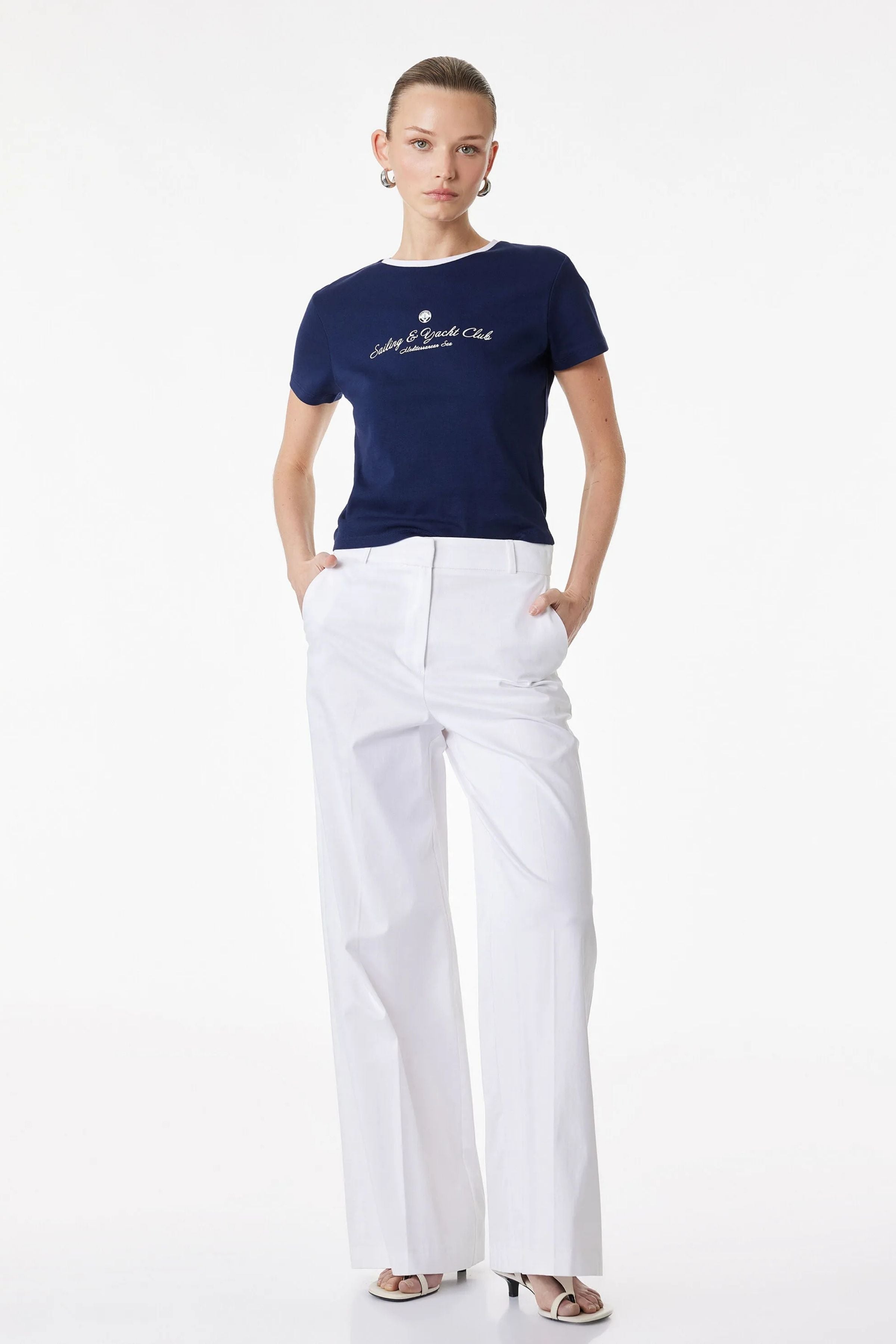 Koton Kadın Tişört 6SAK50084EK716