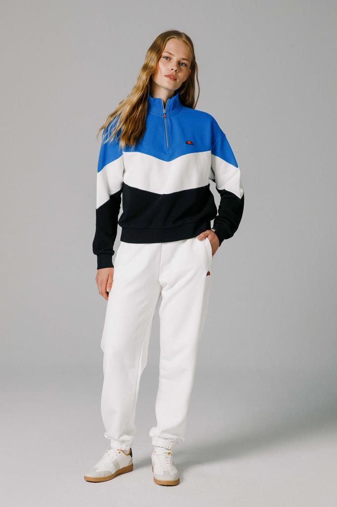 Ellesse Yarım Fermuarlı Kadın Sweat EF176-BK
