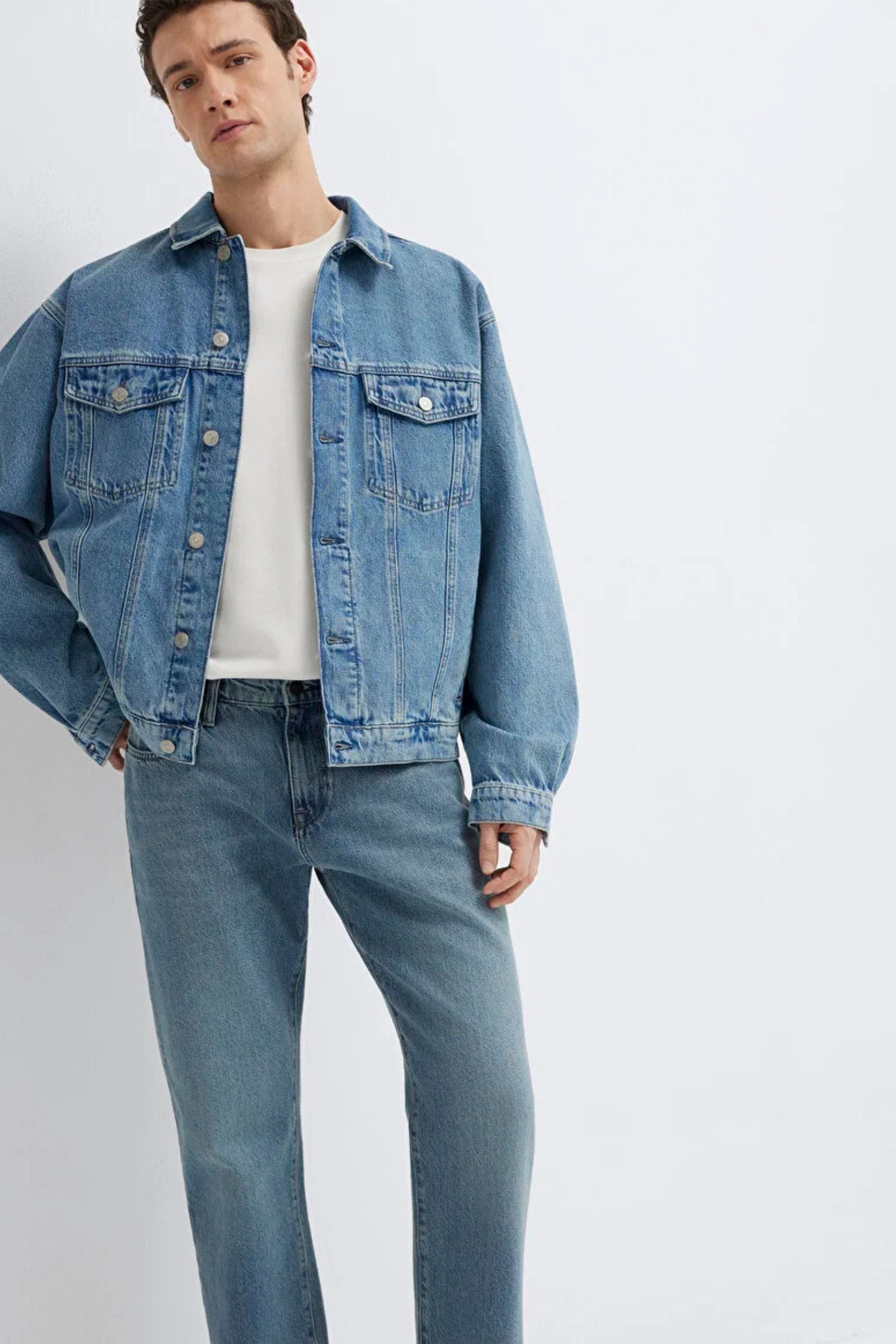Mavi Ryan Dusty Lt Blue Erkek Jean Ceket M0110001-A2096