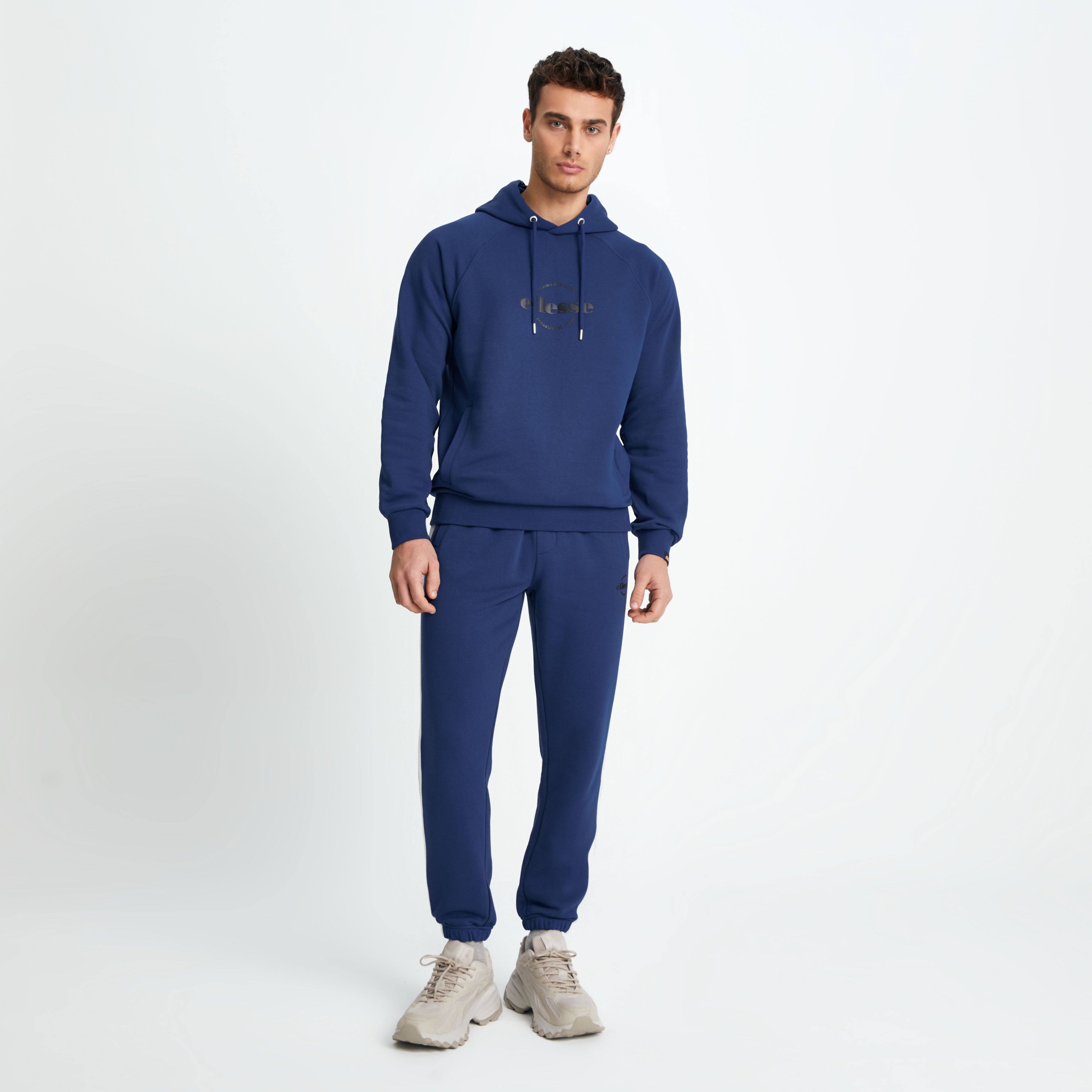 Ellesse Erkek Sweatshırt Em163-Nv