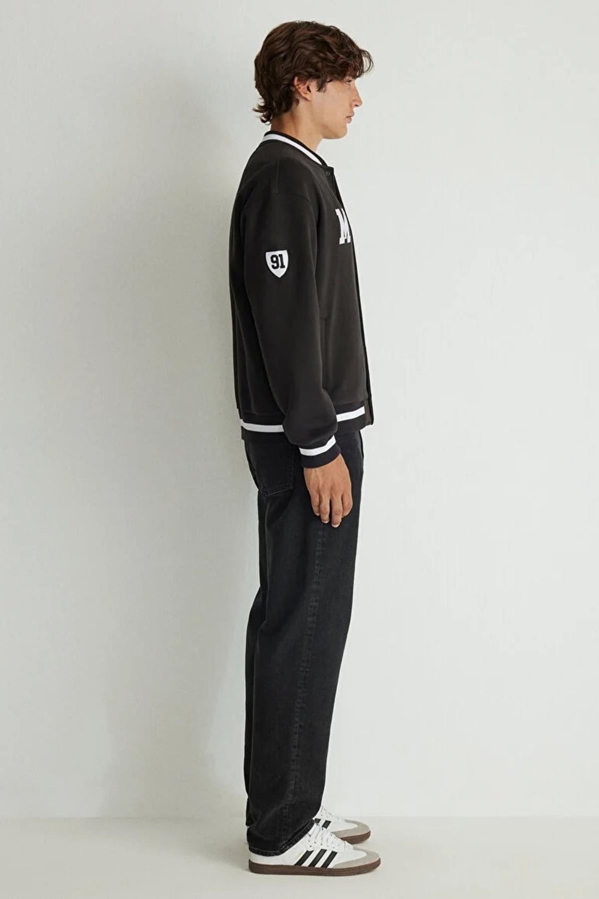 Mavi M Baskılı Erkek Sweat M0S10167-9