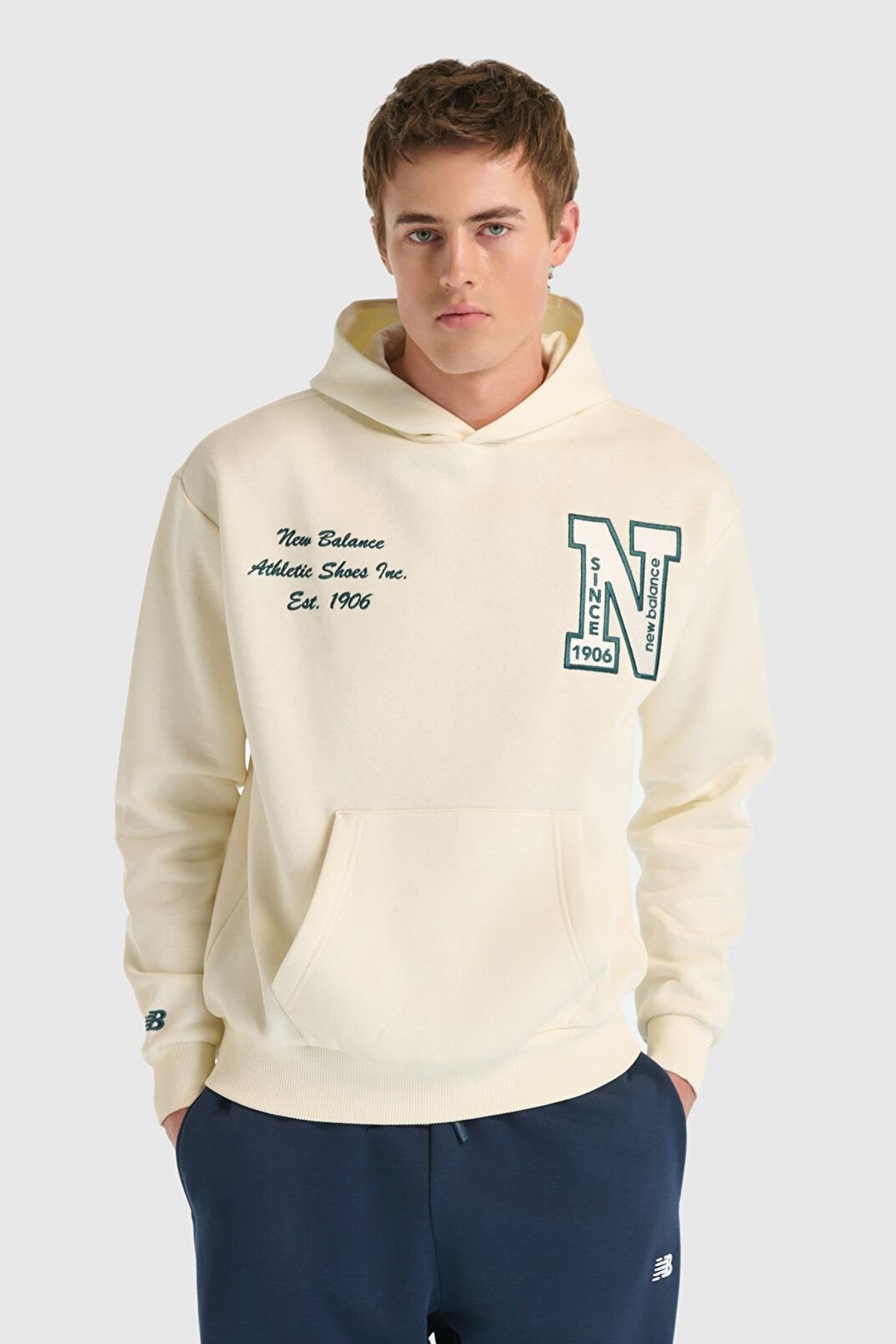 New Balance Lifestyle Unısex Sweat Unh3534-Sst
