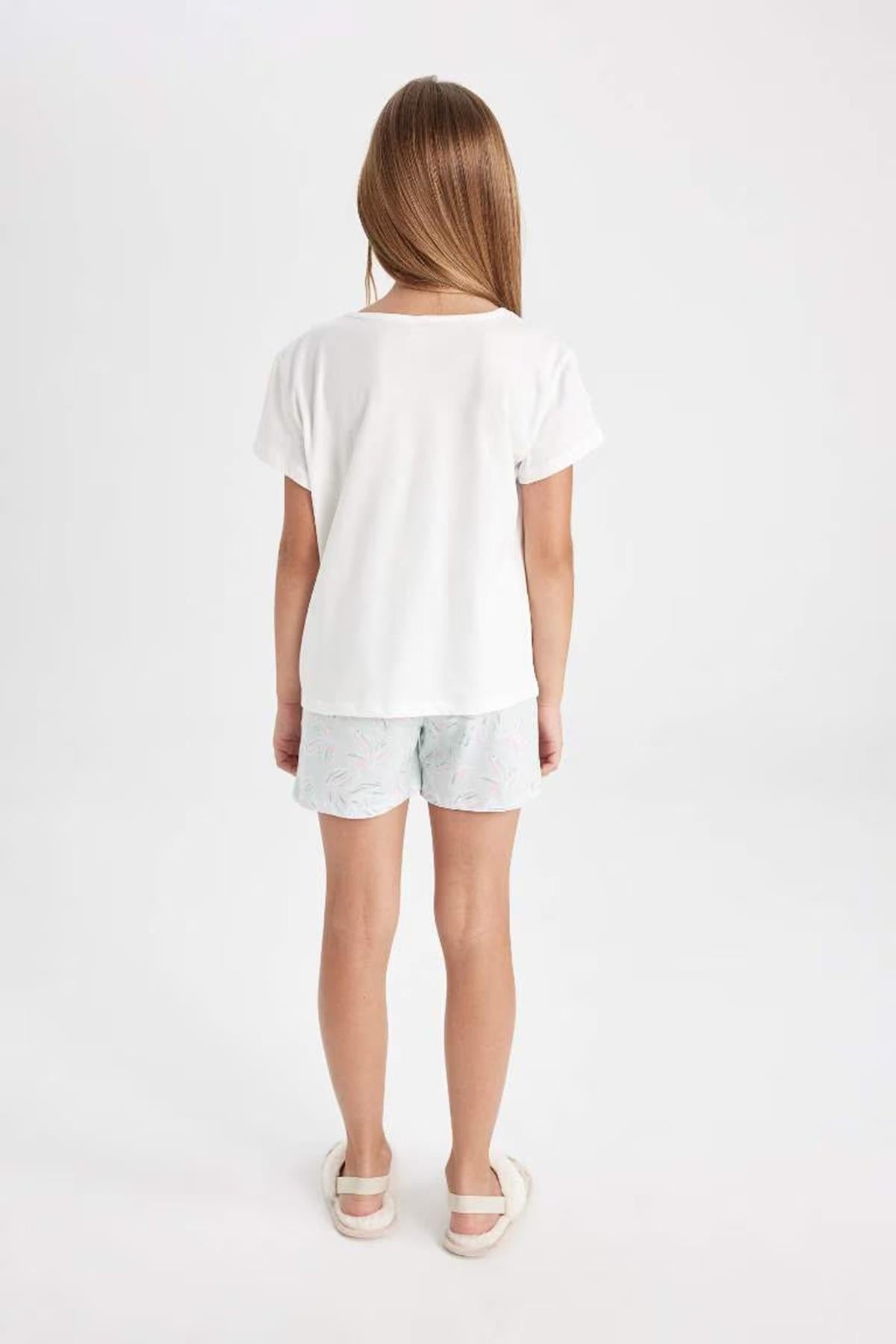 Defacto Kız Çocuk Pijama Takımı D2073A8Tra