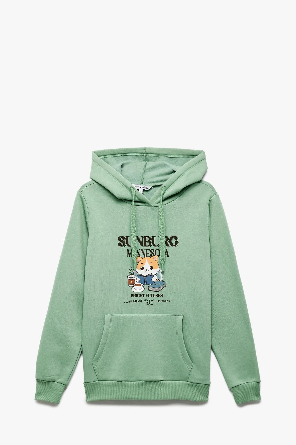 Koton Kadın Sweat 6Wal10128Ikmnt