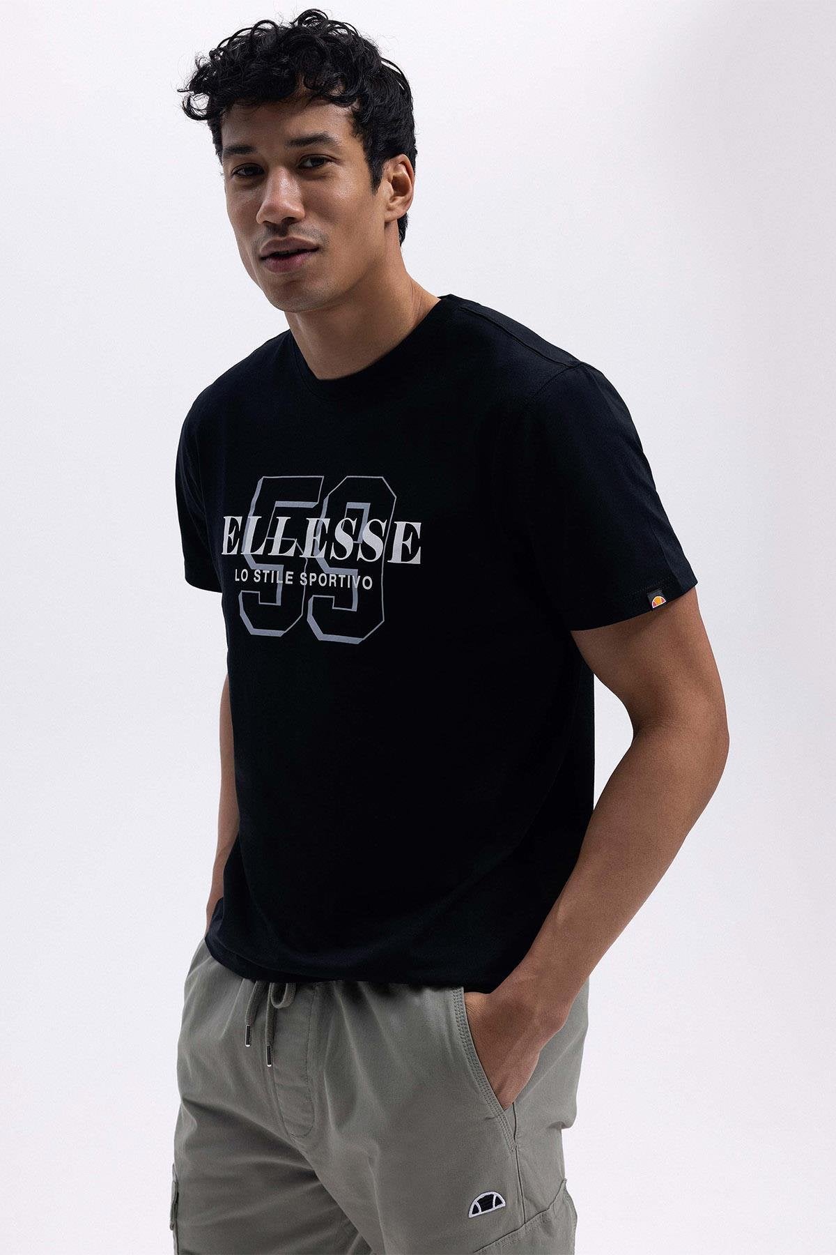 Ellesse Erkek Tişört EM455-BK