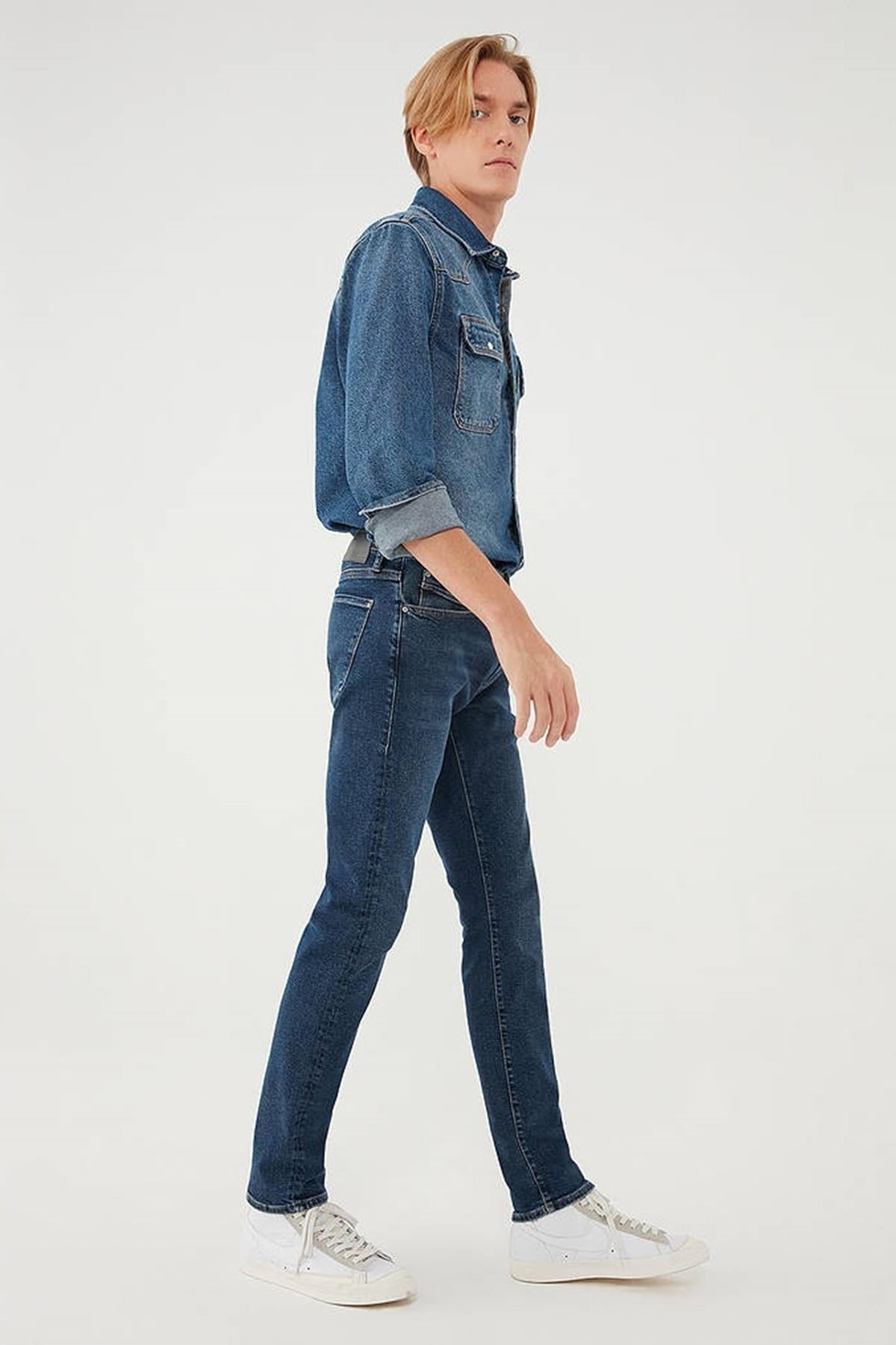 Mavi Jake Dark 90S Erkek Jean Pantolon 0042234788