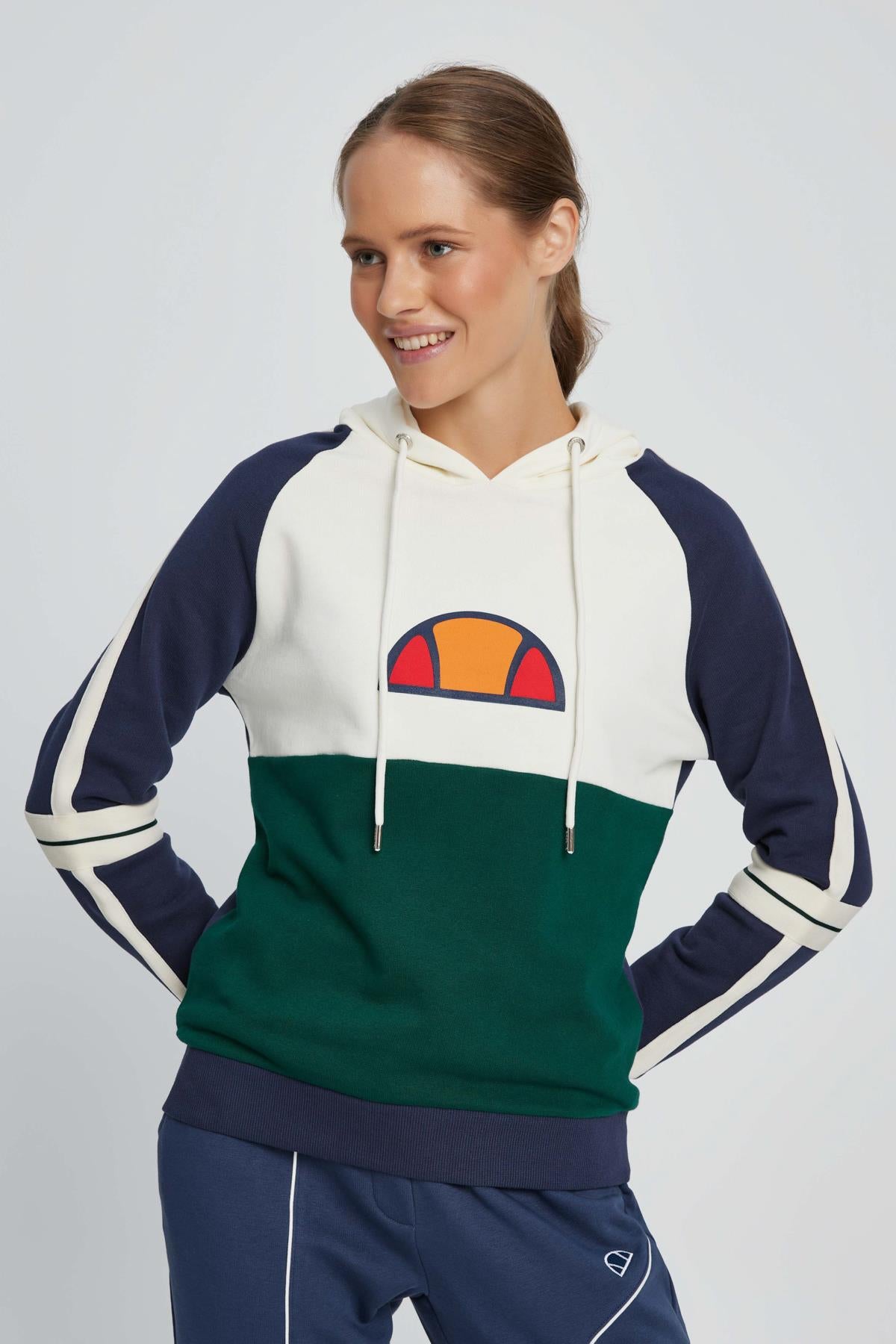 Ellesse Kadın Kapüşonlu Sweatshirt EF082-GRN