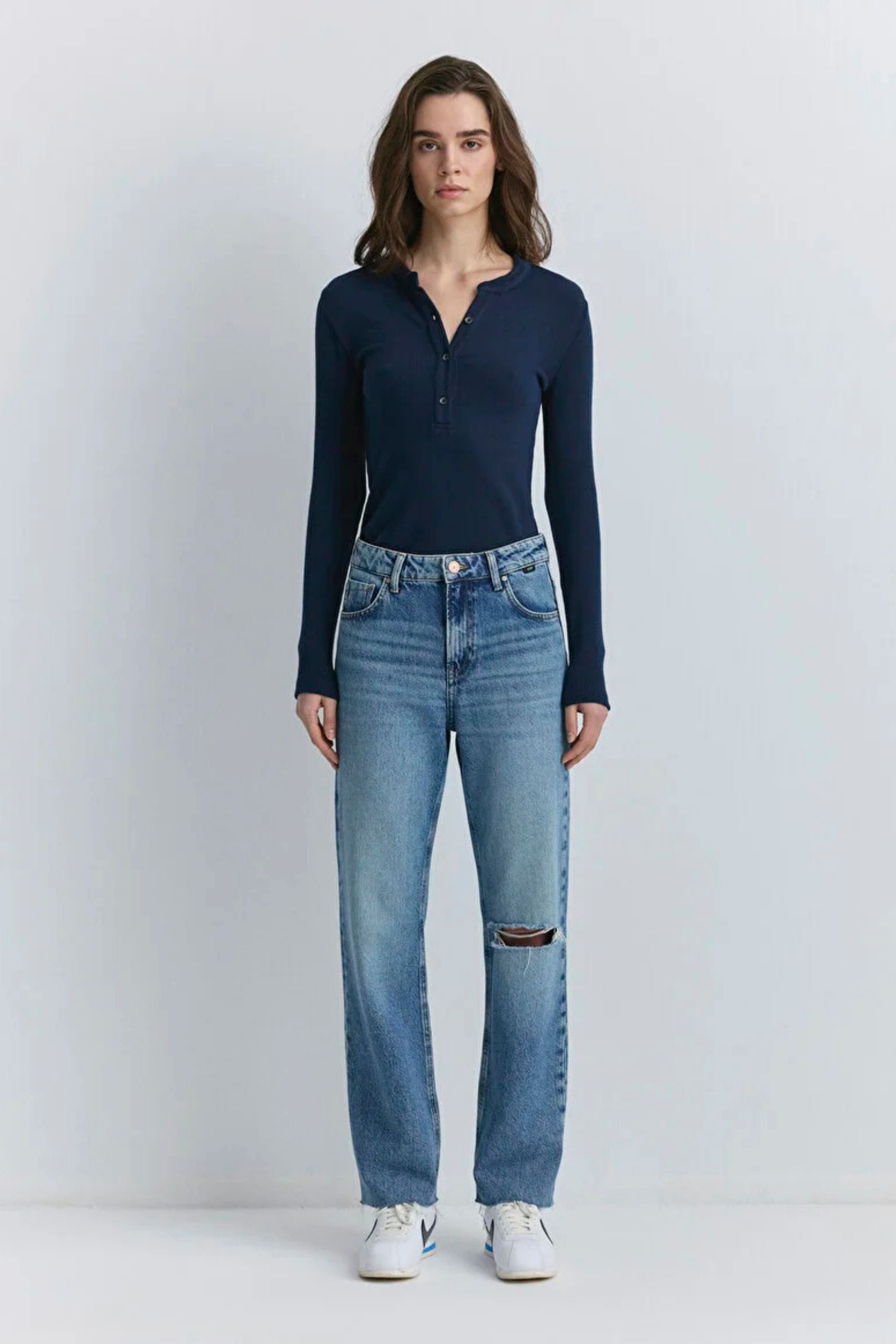 Mavi Barcelona Mid Blue Kadın Jean Pantolon M101047-89197
