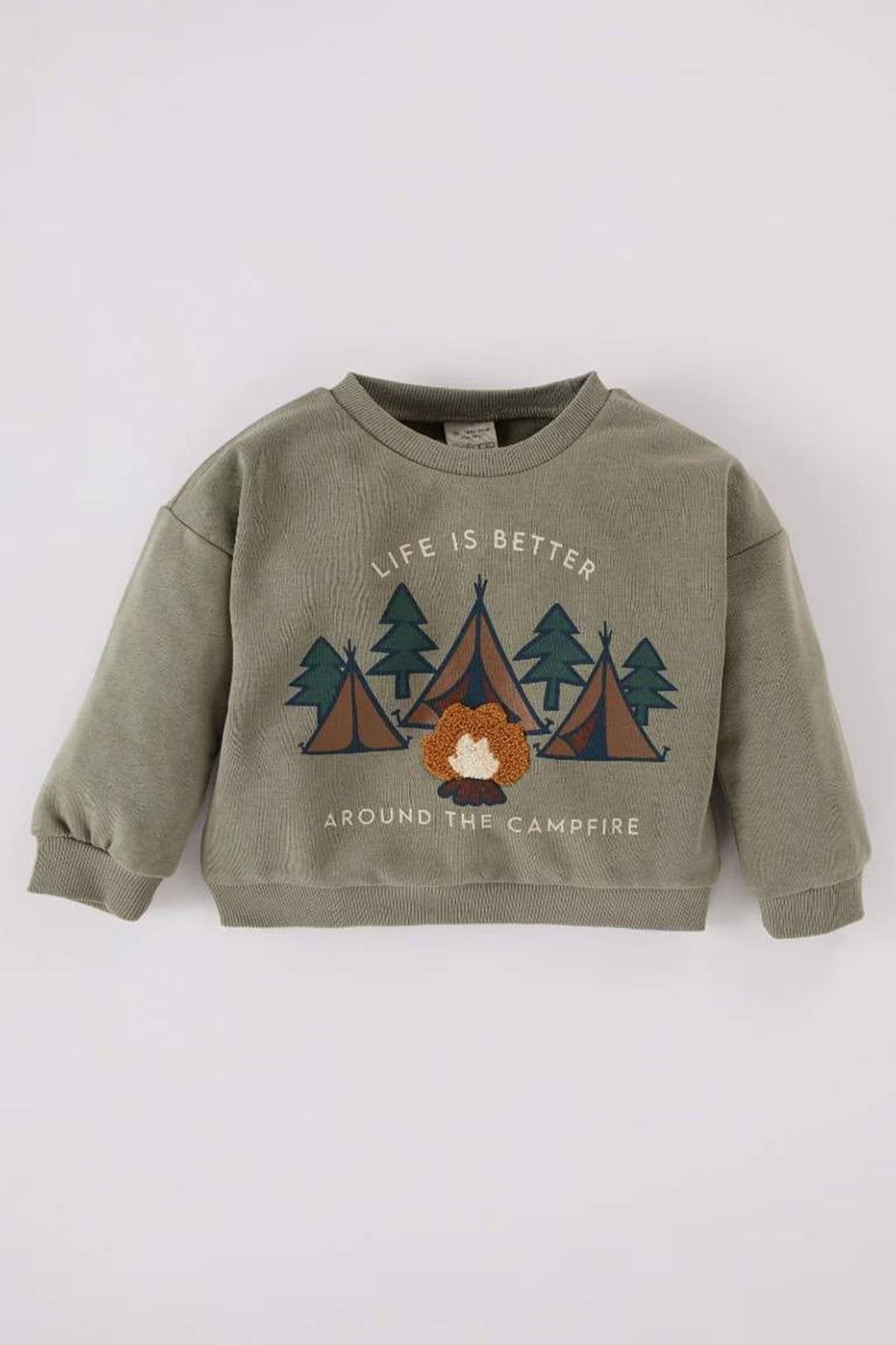 Defacto Erkek Bebek Sweat D5642A5Aaa
