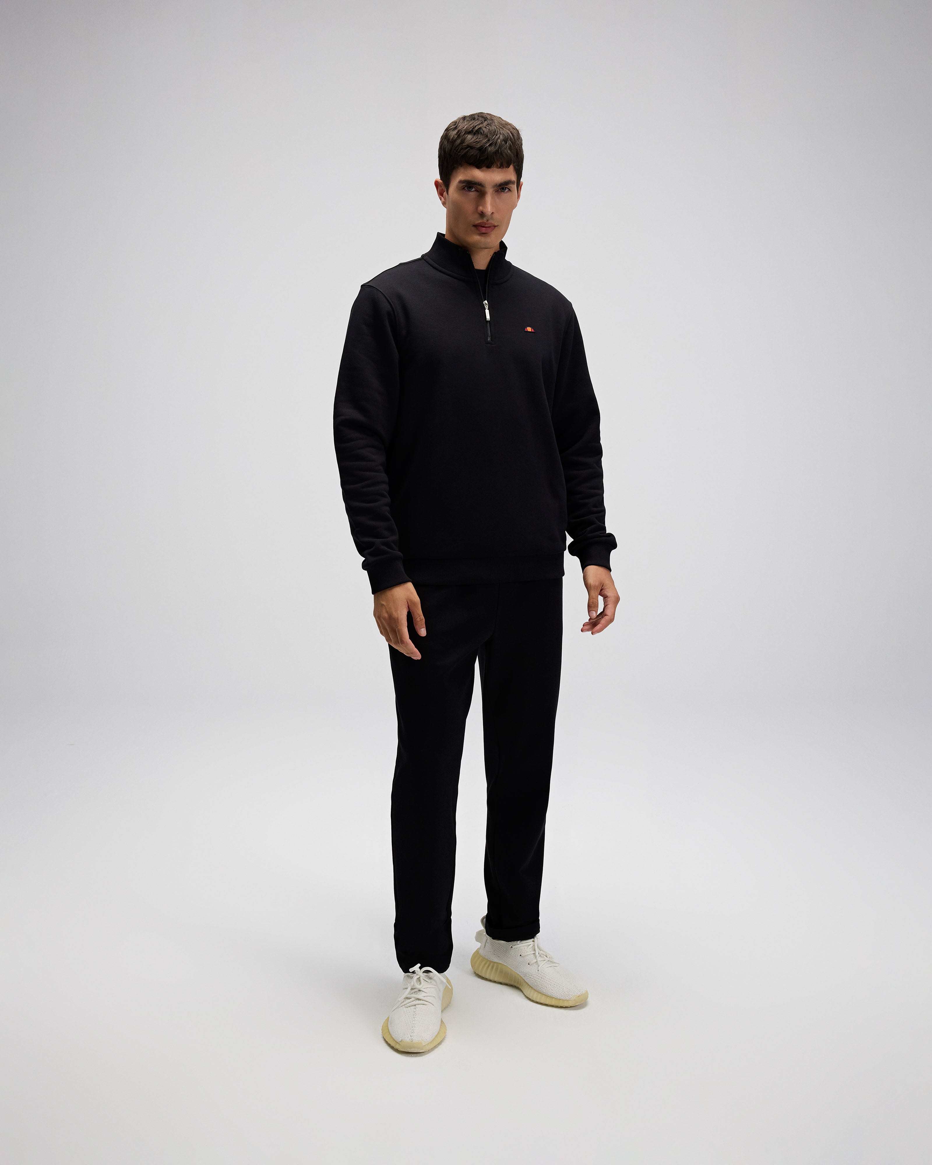 Ellesse Erkek Yarım Fermuarlı Sweat Em580-Bk