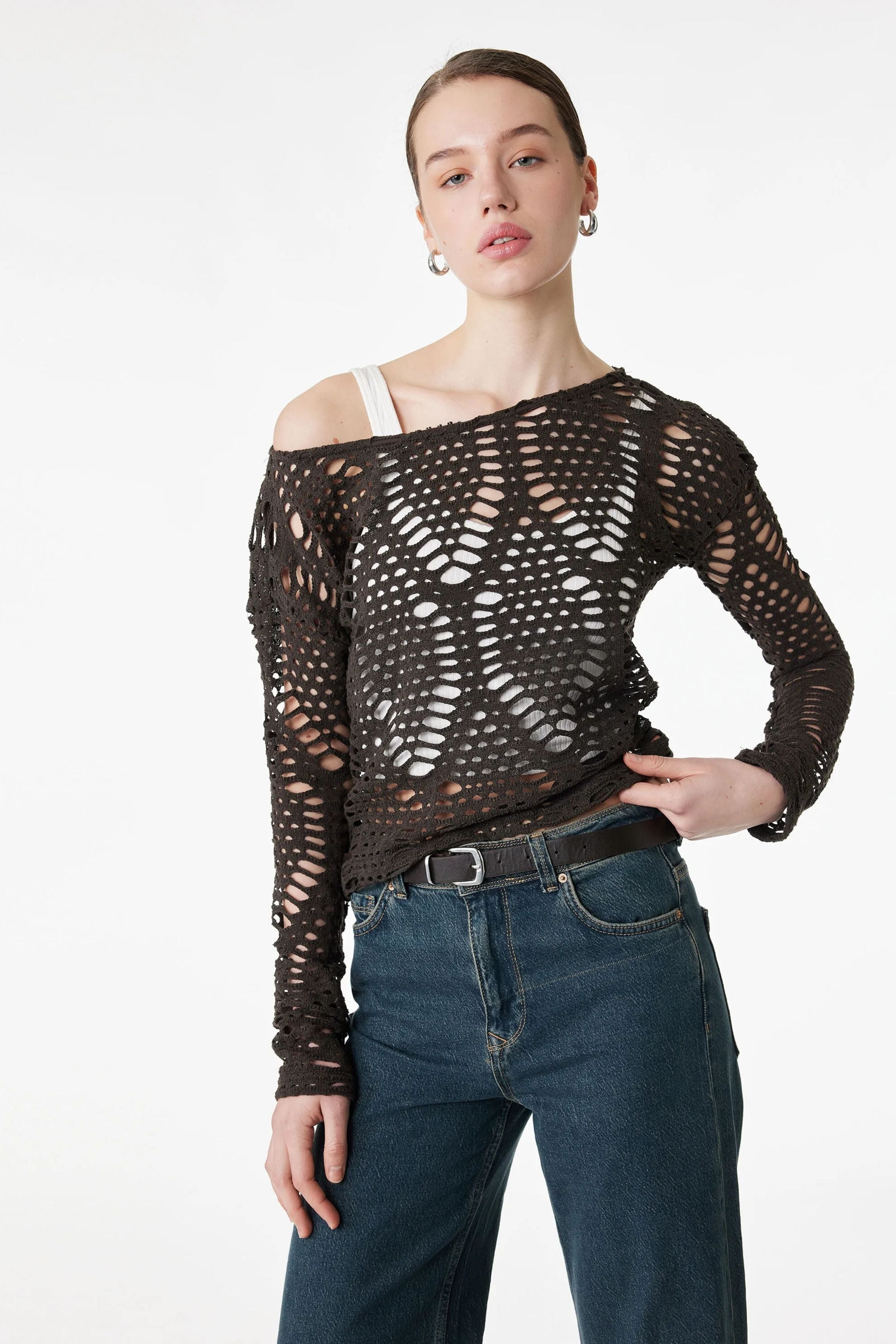 Koton Kadın Tişört 6SAK50336EK532