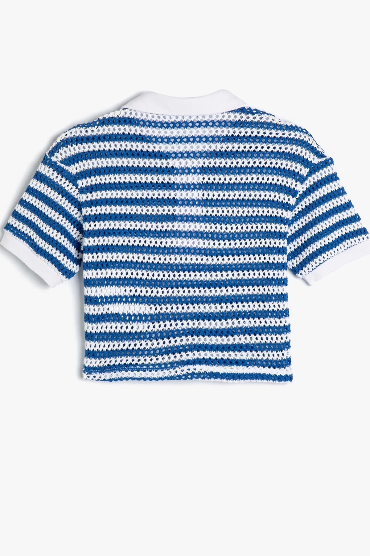 Mavi Fermuarlı Kapüşonlu Erkek Sweat M0S10134-7