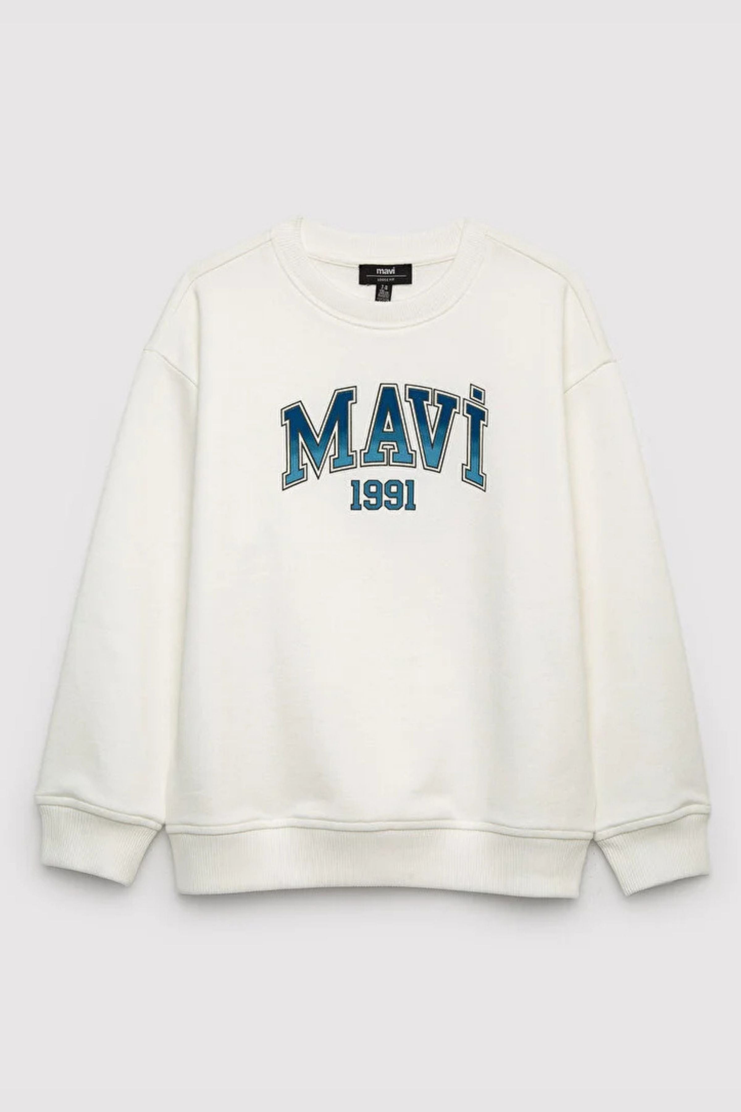 Mavi Baskılı Erkek Çocuk Sweat M6s10218