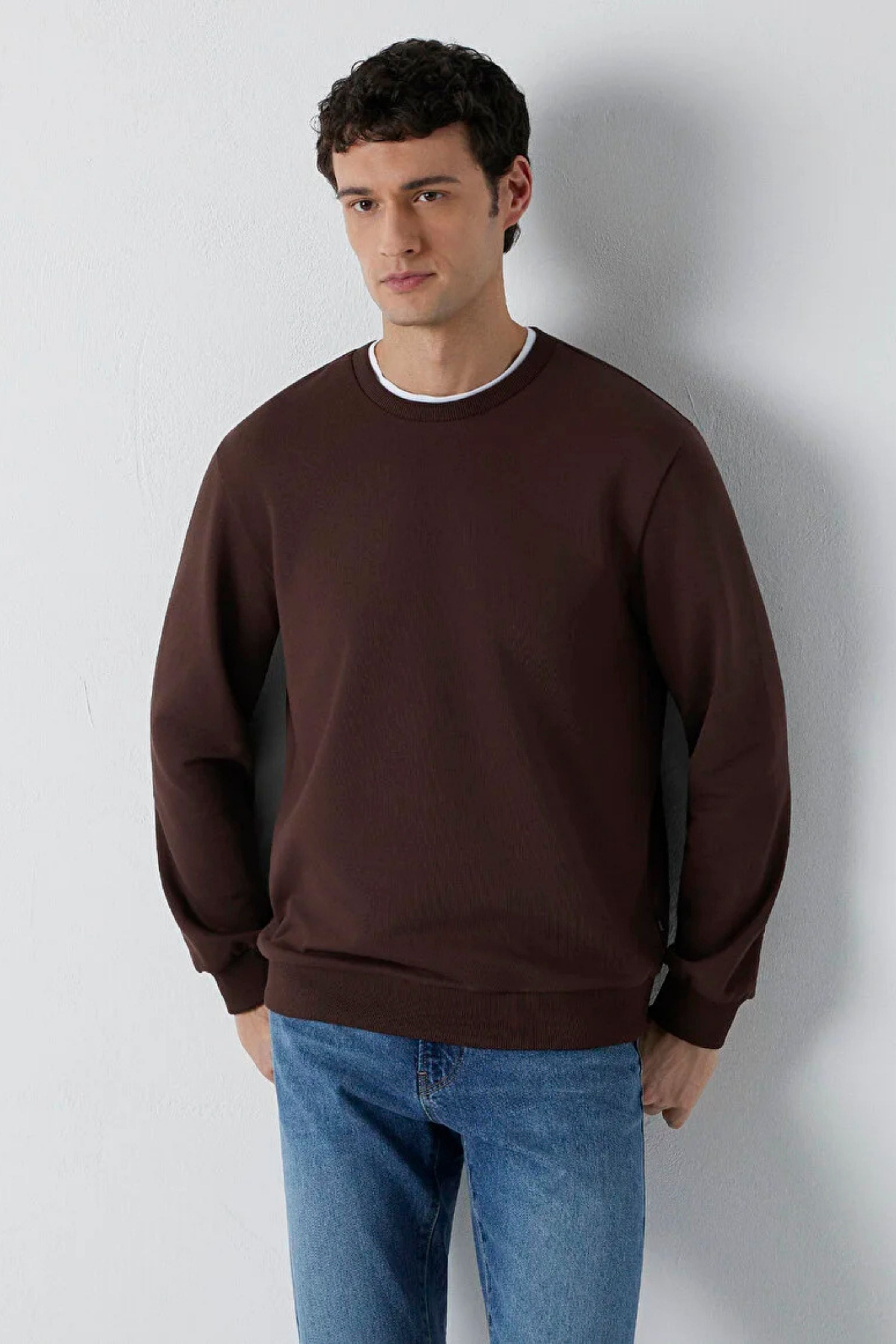 Mavi Bisiklet Yaka Erkek Sweat M0S10457-88062