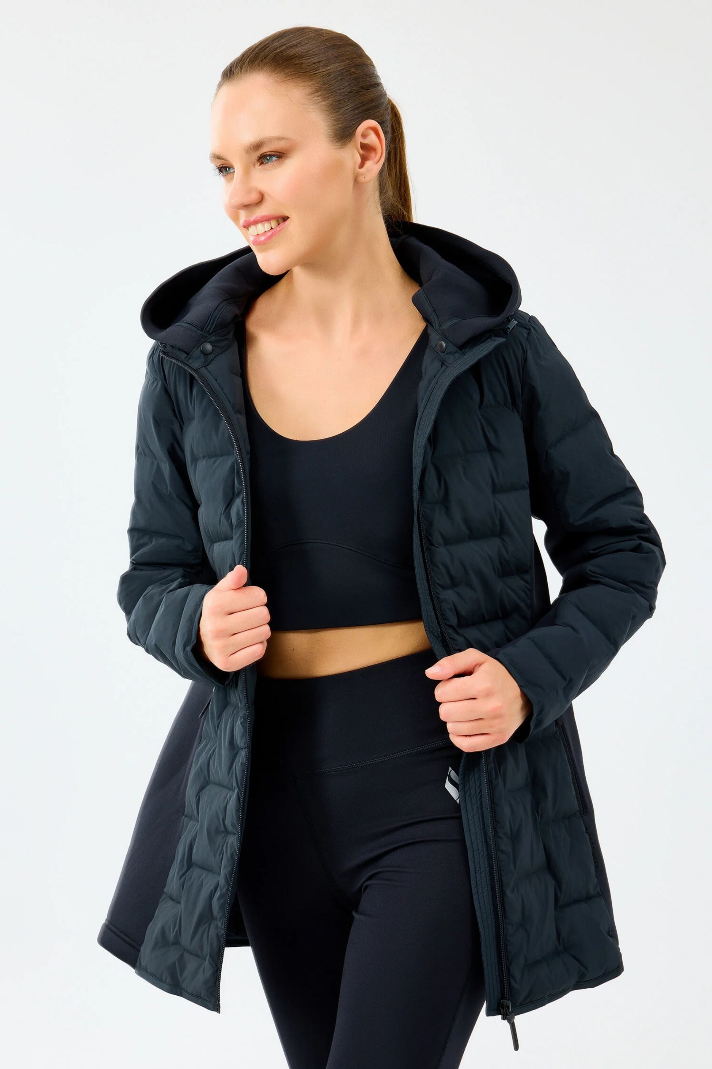 Skechers W Full Zip Jacket Kadın Mont S242060-3817
