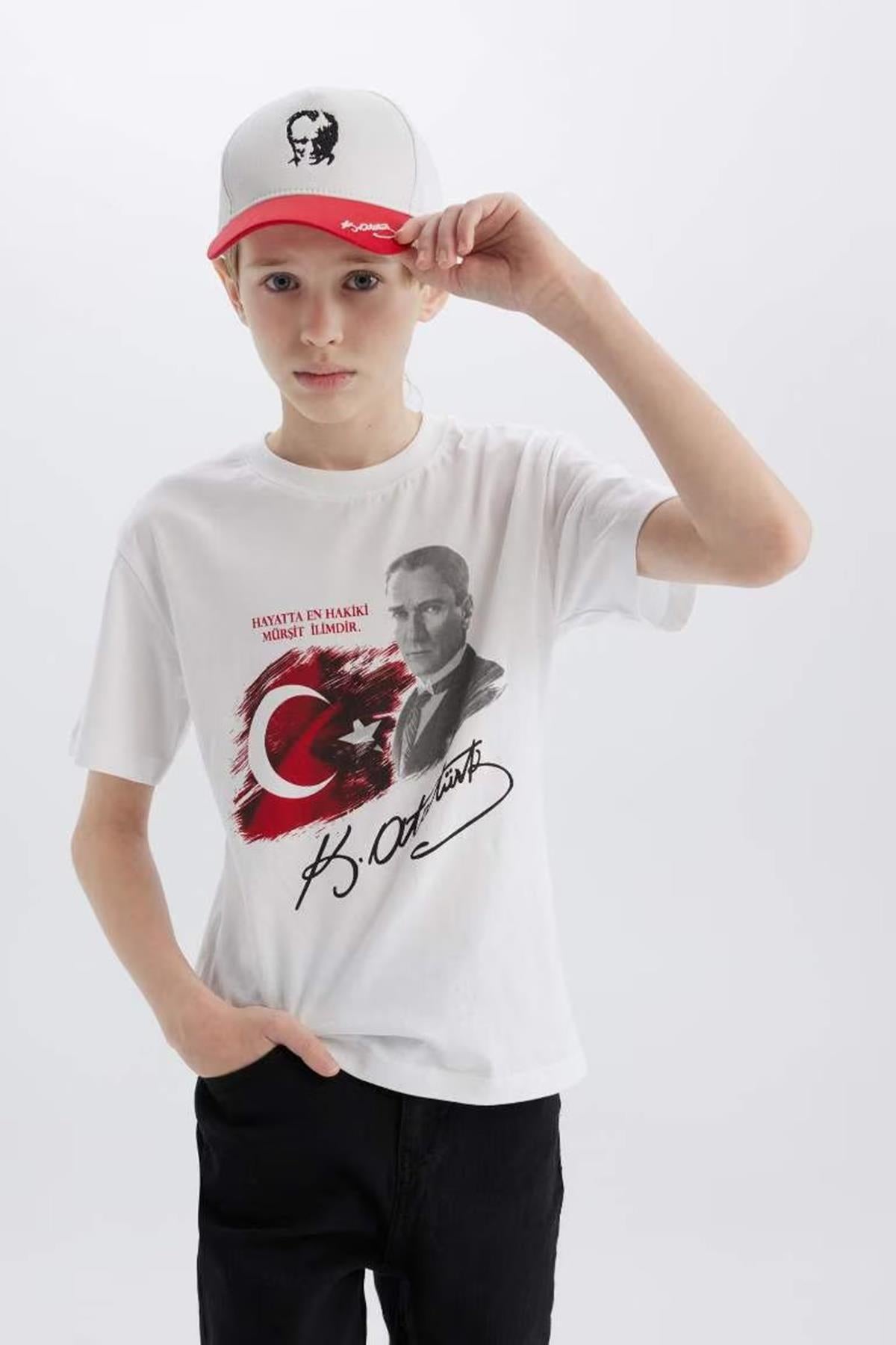 Defacto Erkek Çocuk Tişört E0812A8Ydva