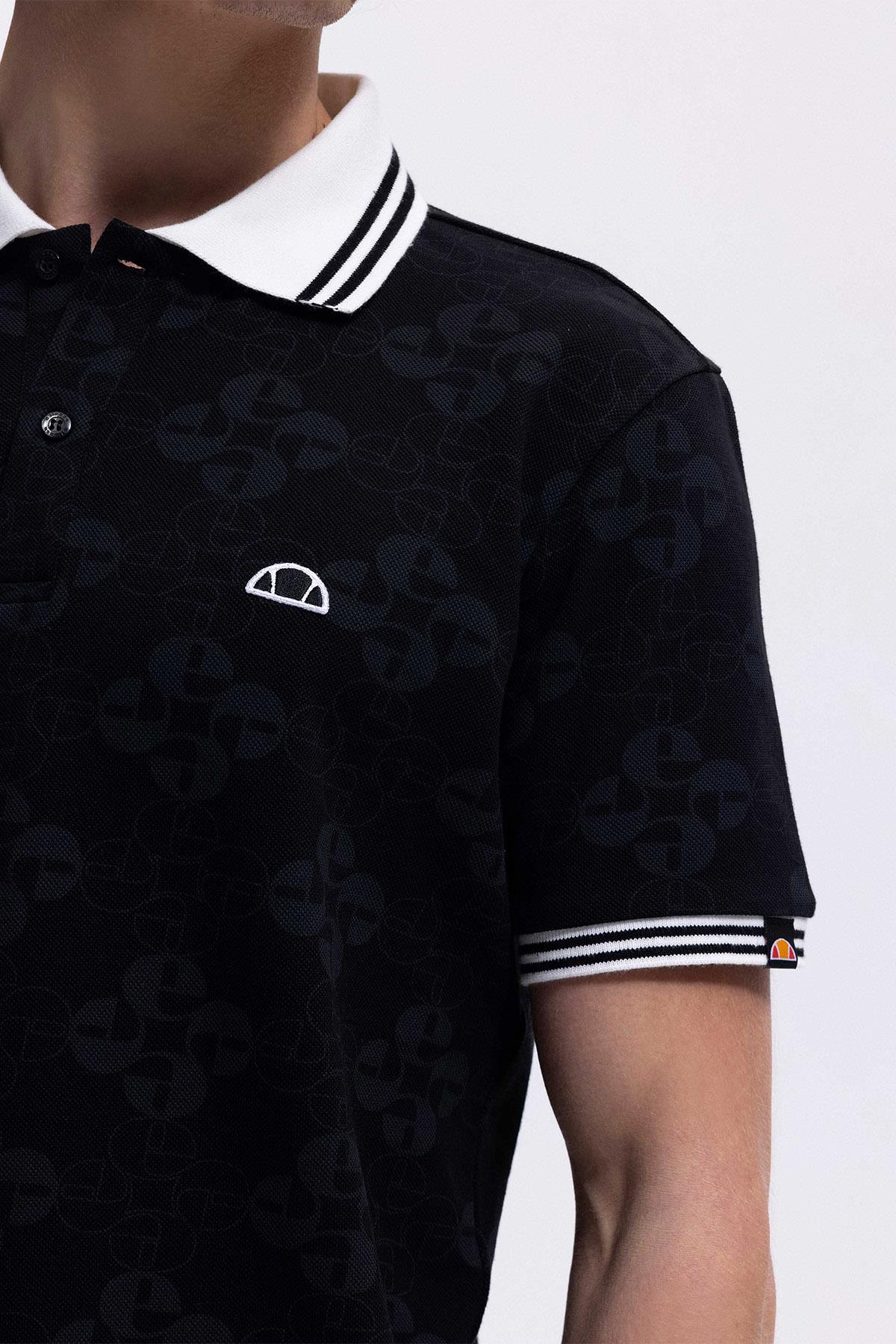 Ellesse Erkek Polo Yaka Tişört EM381-BK