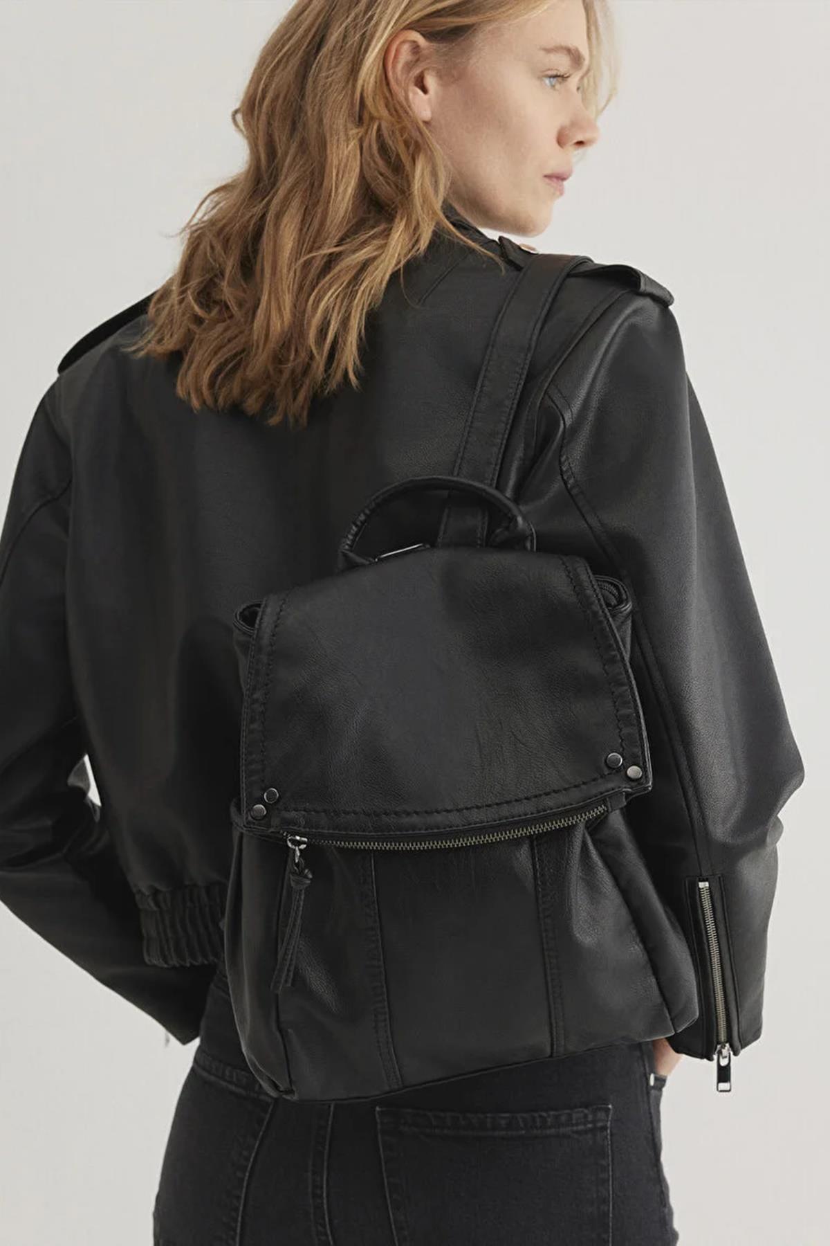 Mavi Siyah Kadın Çanta M1912152-9