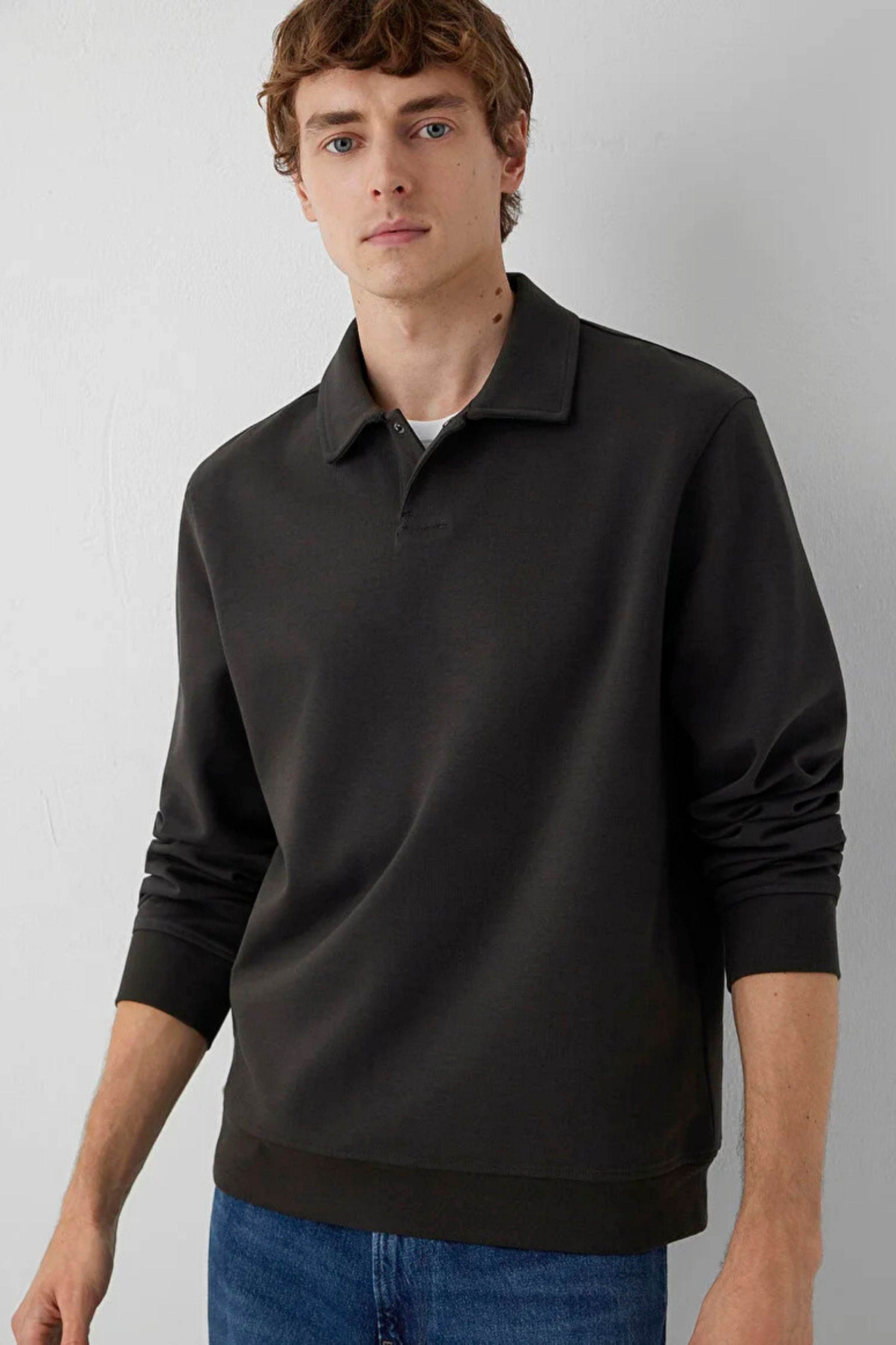 Mavi Polo Yaka Erkek Sweat M0S10631-90892