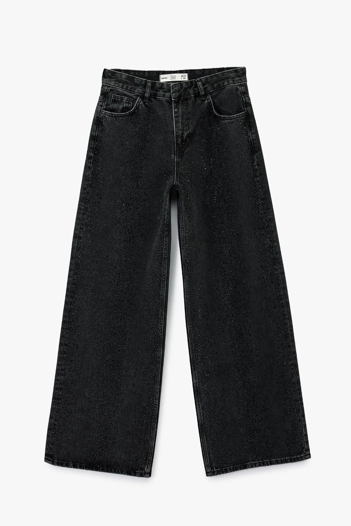 Koton Kadın Pantolon 6Wal40210Mdblk