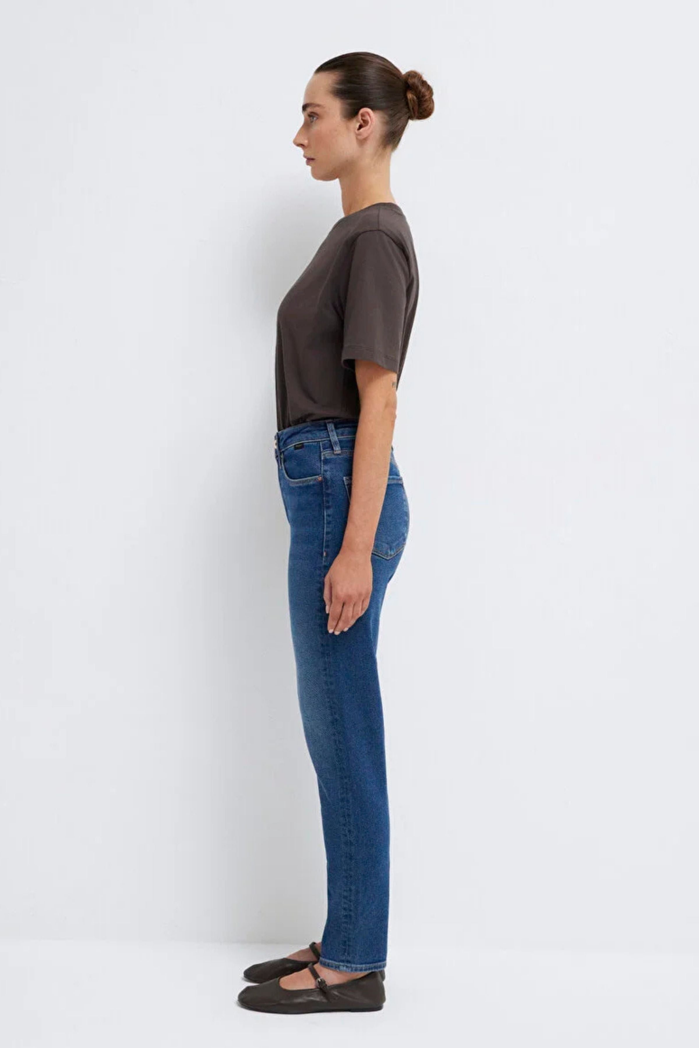 Mavi Cındy Dark Gold Shape Kadın Jean Pantolon M100277-33