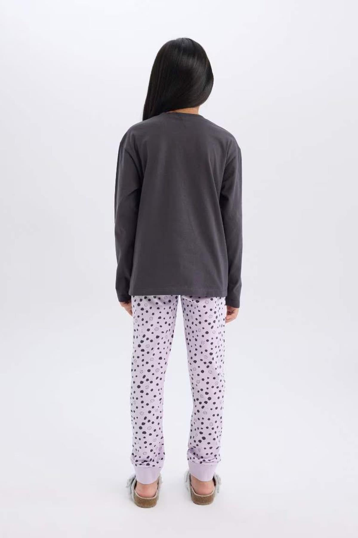 Defacto Kız Çocuk Pijama Takımı E0532A8Tra