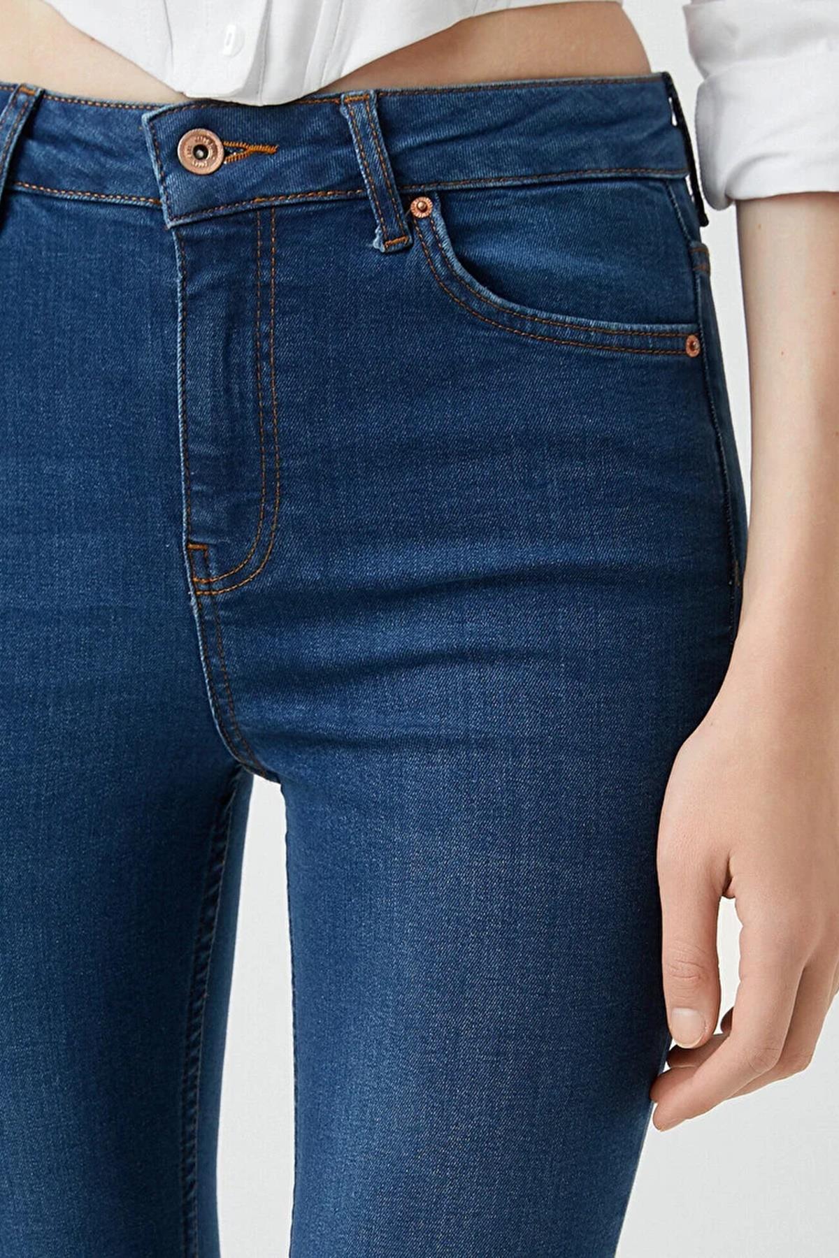 Koton Kadın Jean Pantolon 22247