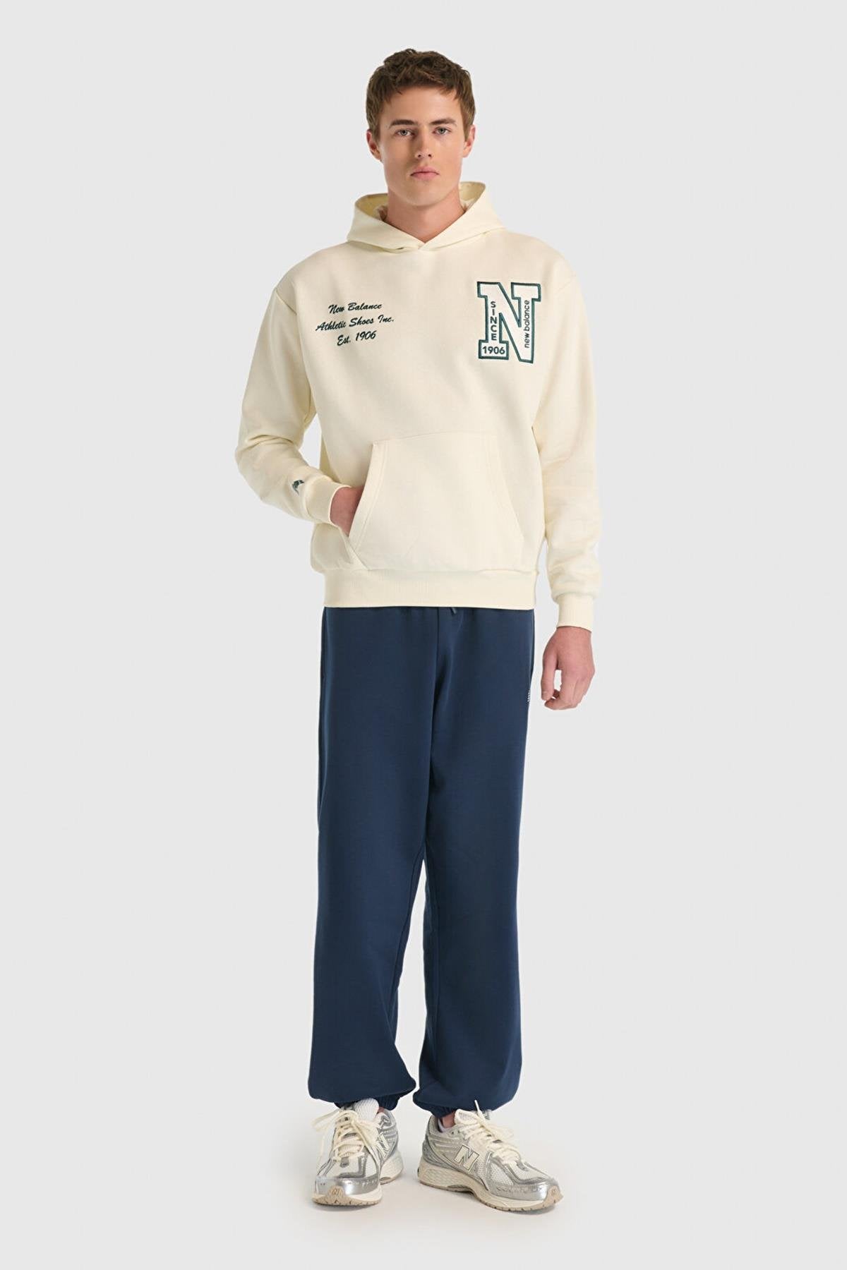 New Balance Lifestyle Unısex Sweat Unh3534-Sst
