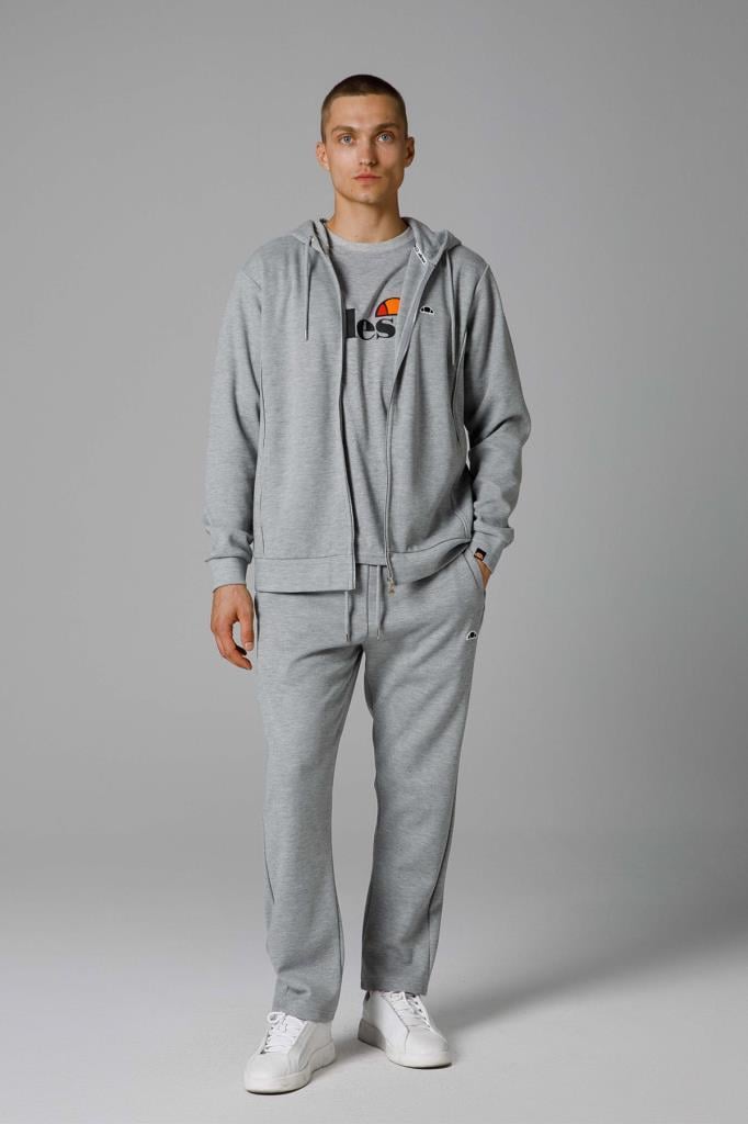 Ellesse Fermuarlı Kapüşonlu Erkek Sweat EM208-GR