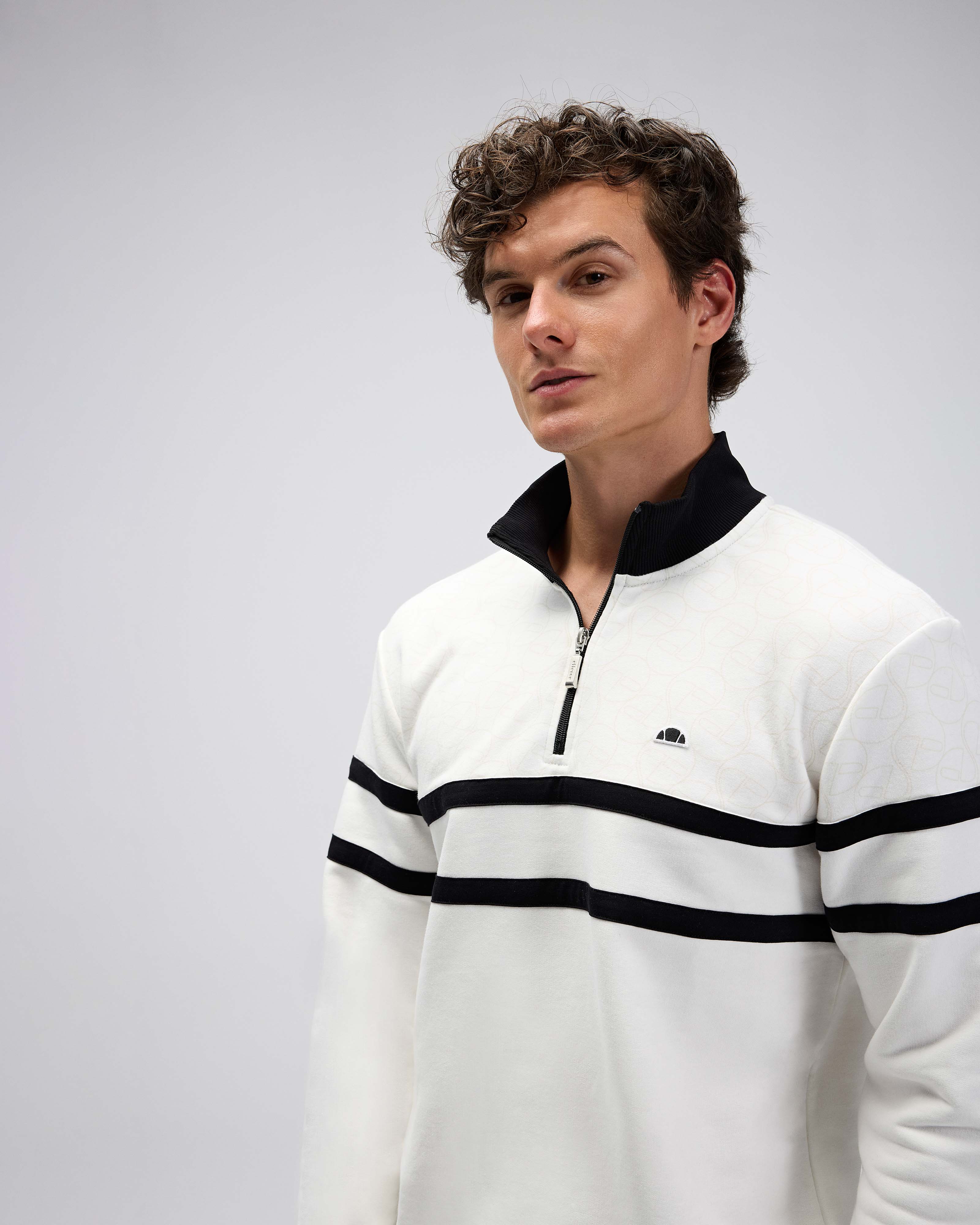 Ellesse Erkek Yarım Fermuarlı Sweat Em619-Of