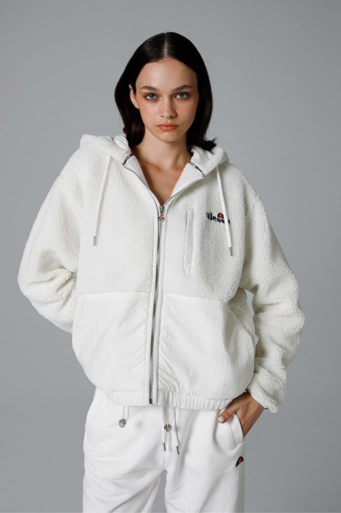 Ellesse Fermuarlı Kapüşonlu Kadın Sweat EF181-OF