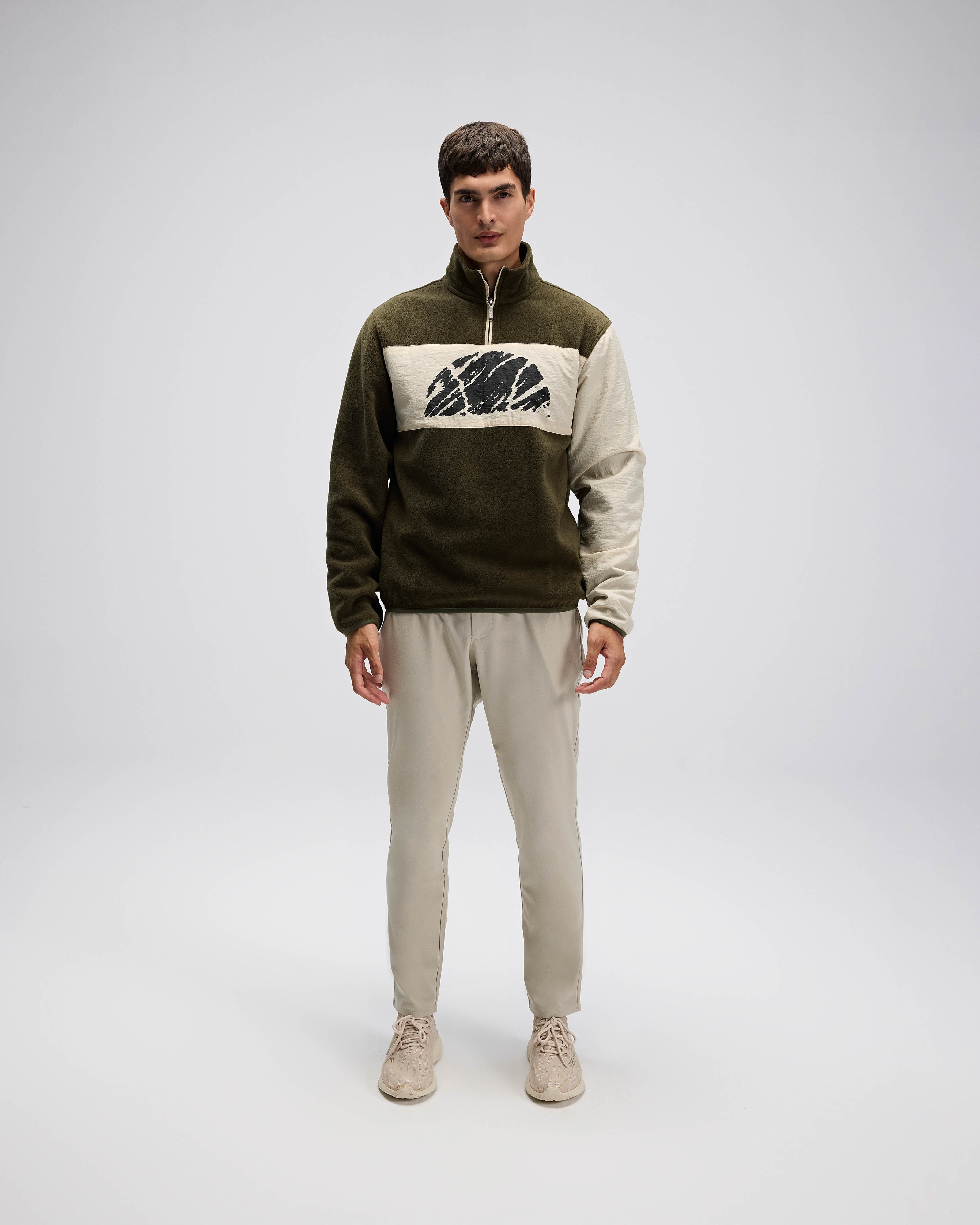 Ellesse Erkek Yarım Fermuarlı Sweat Em519-Kh