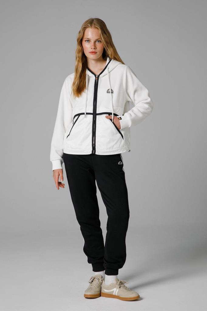 Ellesse Fermuarlı Kapüşonlu Kadın Sweat EF188-OF