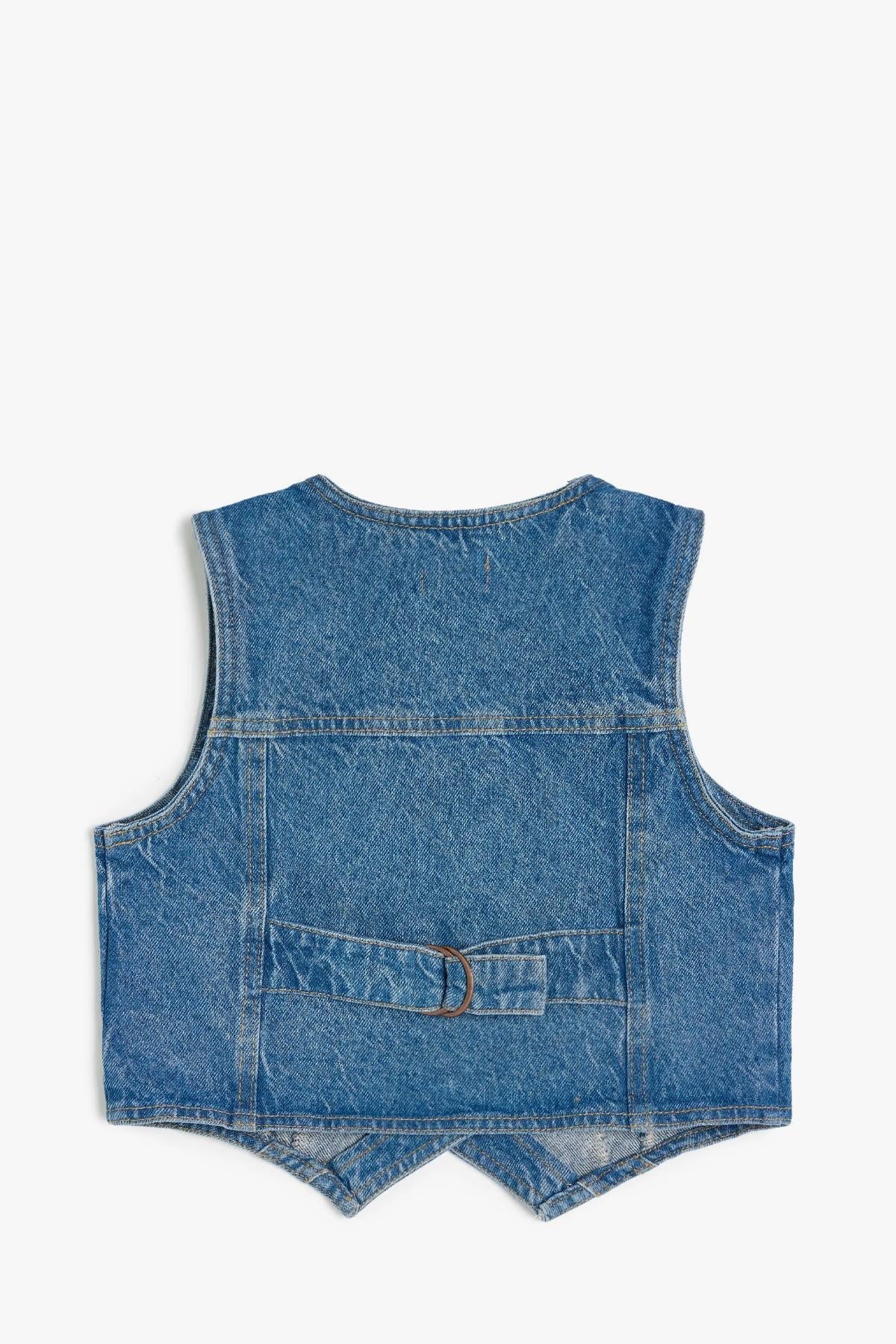 Koton Kız Çocuk Yelek 5Skg20013Addrk