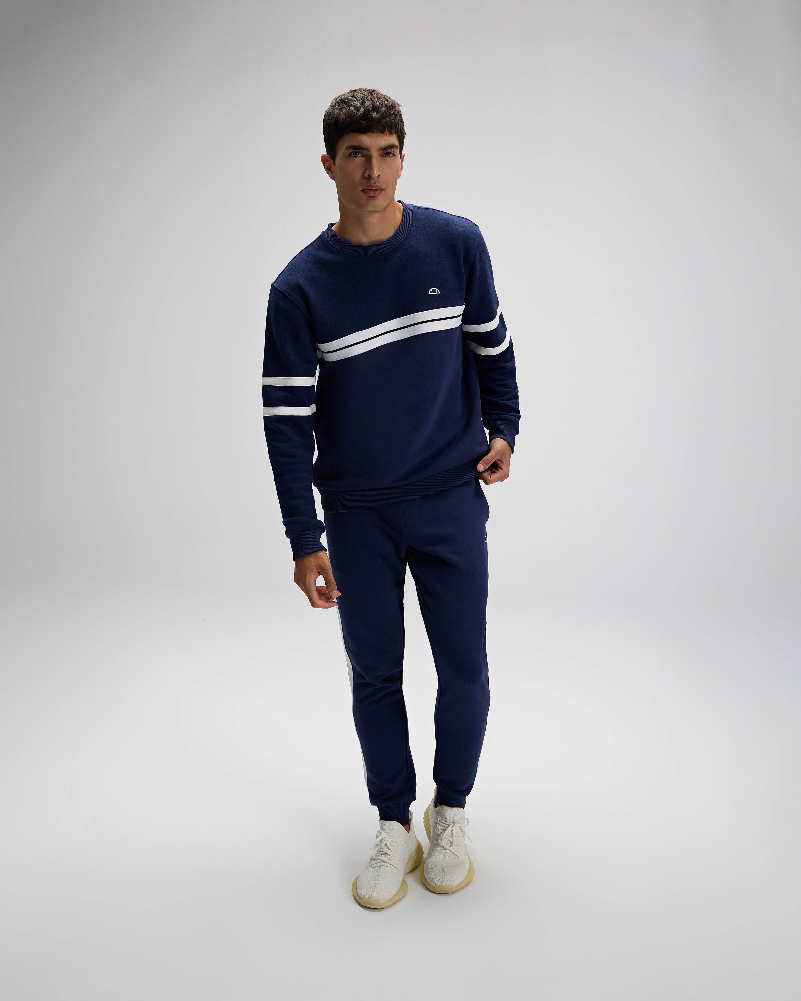 Ellesse Erkek Sweatshirt Em618-Nv