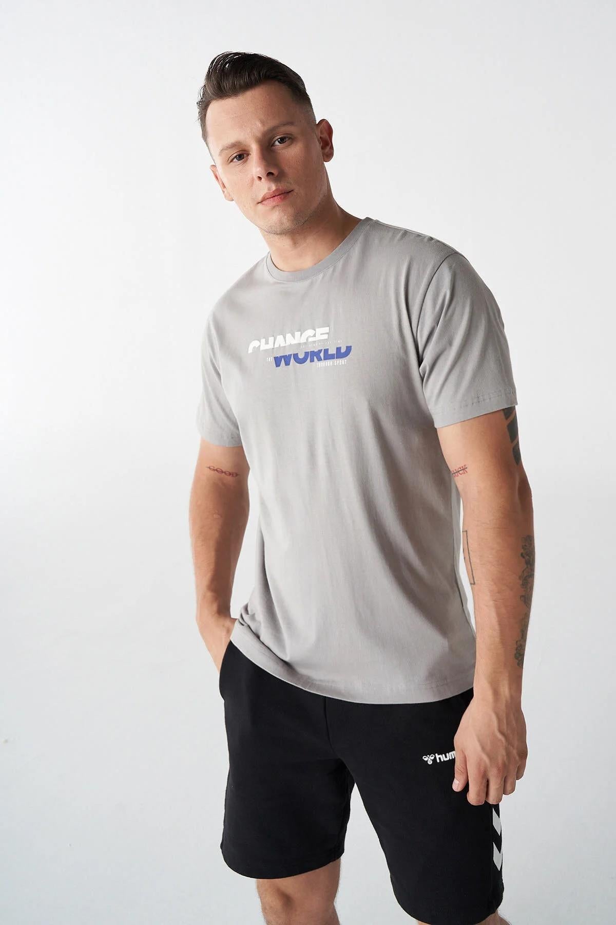 Hummel Divide Erkek Tişört 911794-2521