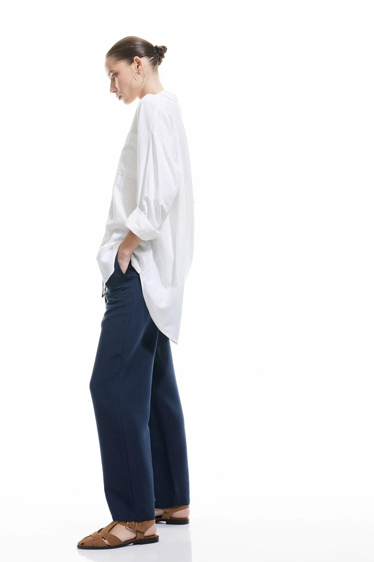 Koton Kadın Pantolon 5Sal40014Iw704