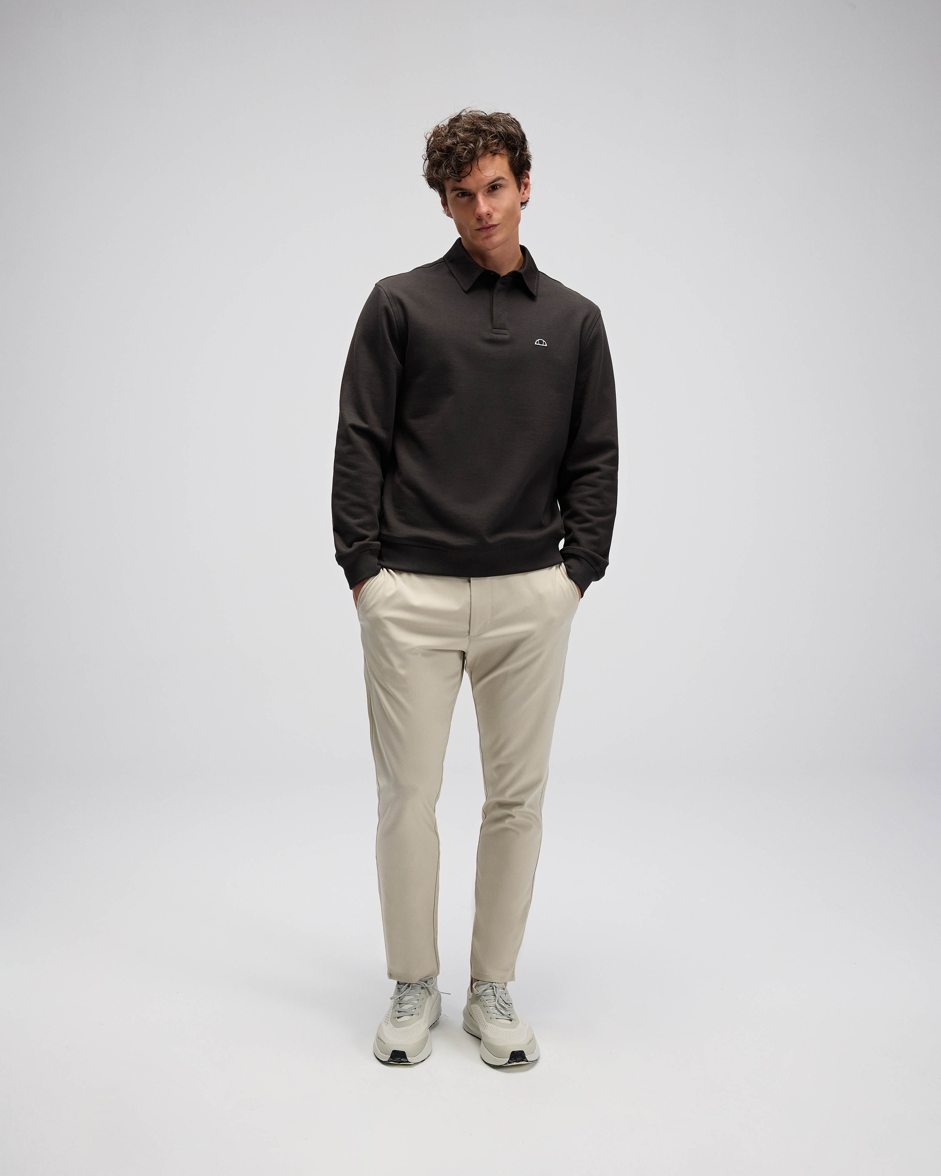 Ellesse Erkek Polo Sweatshirt Em607-Kh