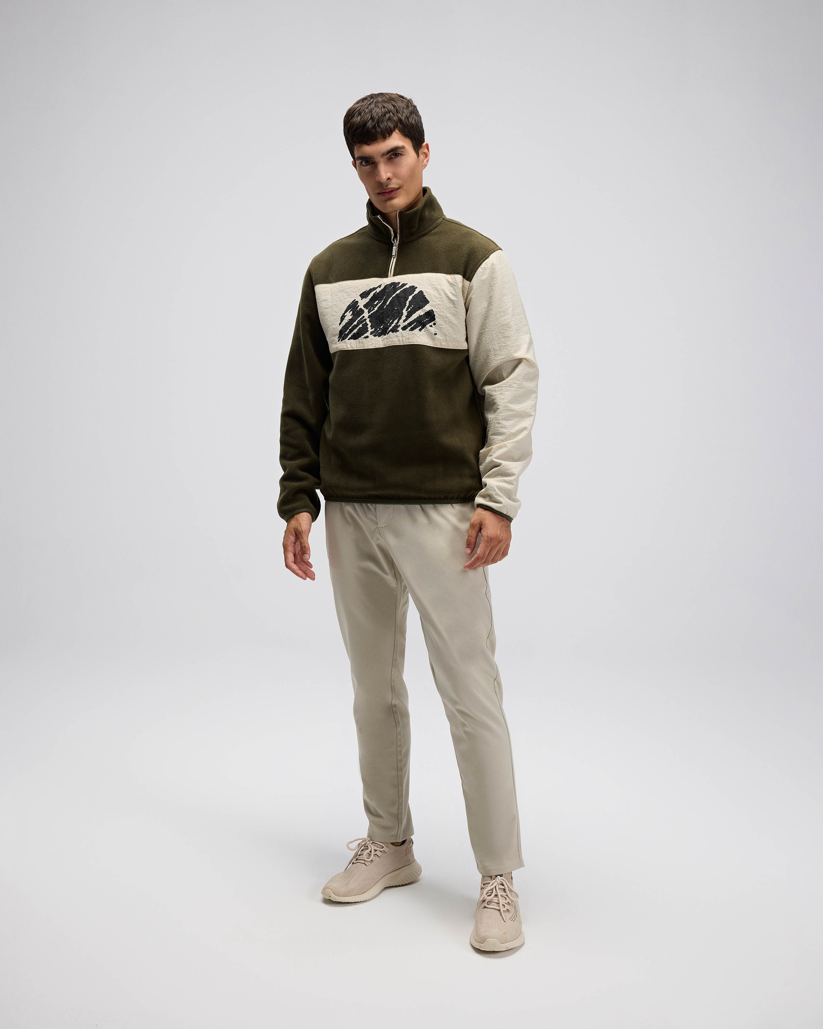 Ellesse Erkek Yarım Fermuarlı Sweat Em519-Kh