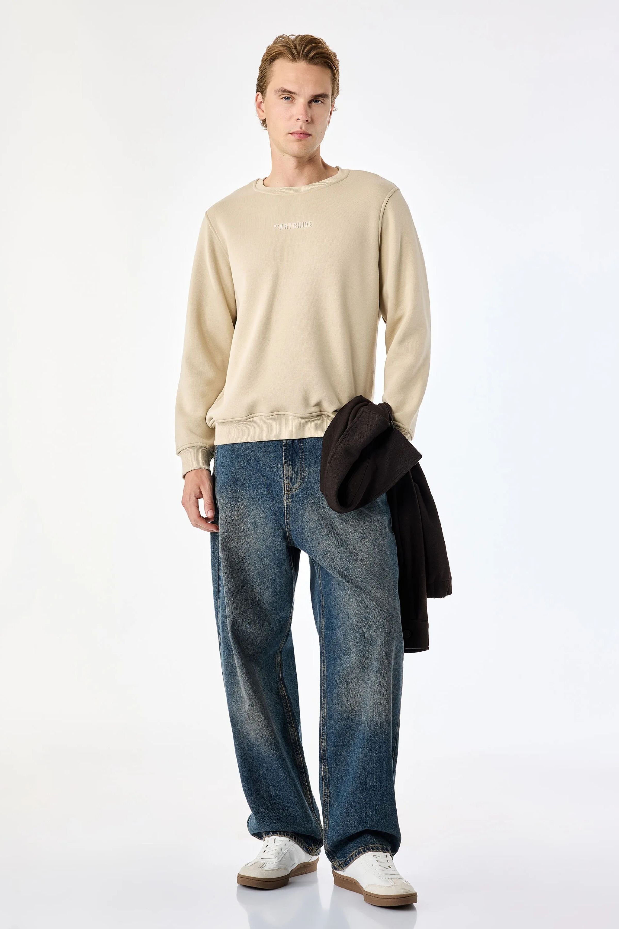 Koton Erkek Sweat 7wam70042m057