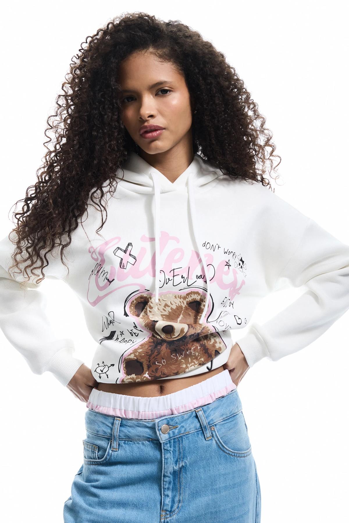 Koton Kadın Sweat 6Wal10135Ik010