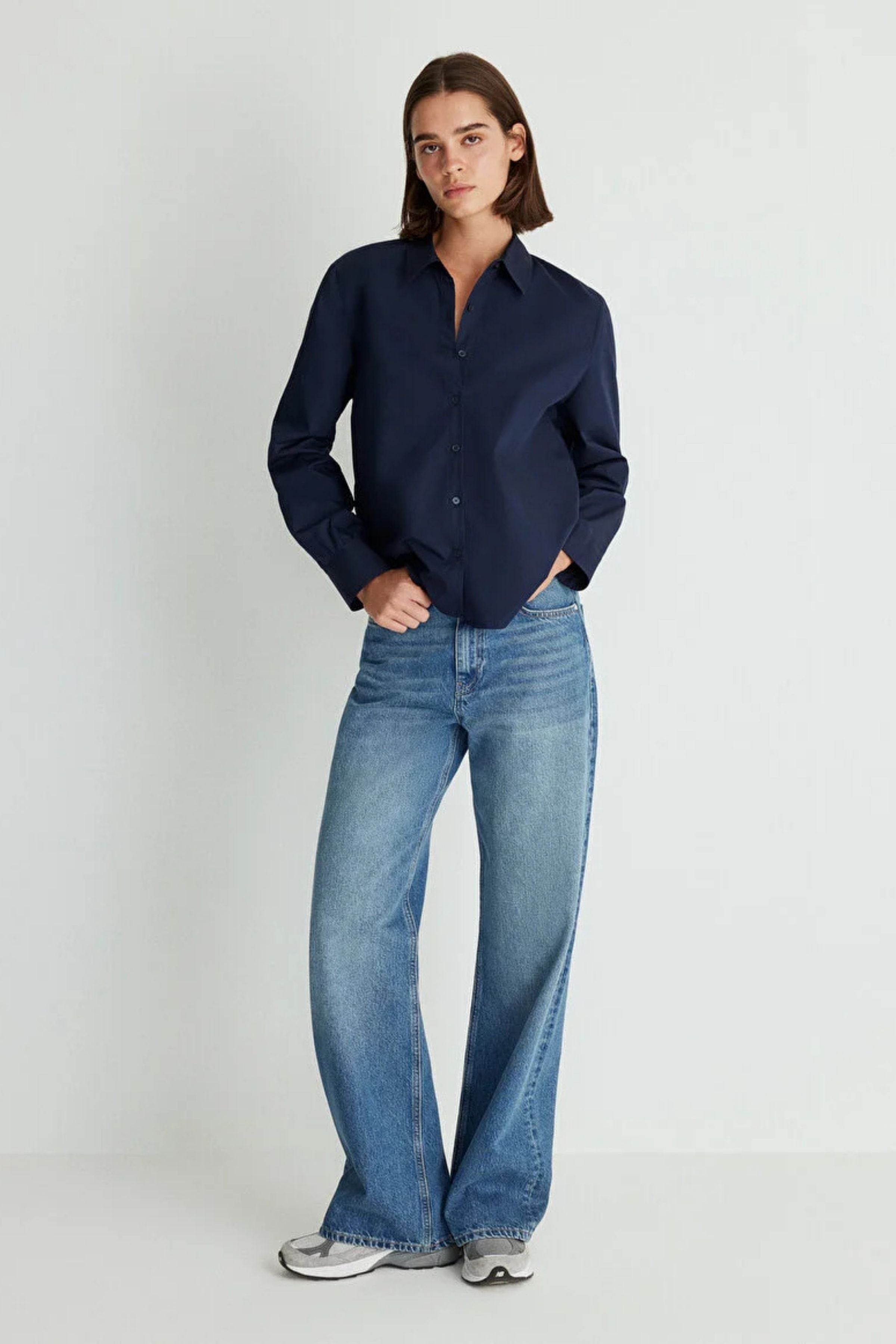 Mavi Malıbu Mid Brushed Kadın Jean Pantolon M1010152-87779