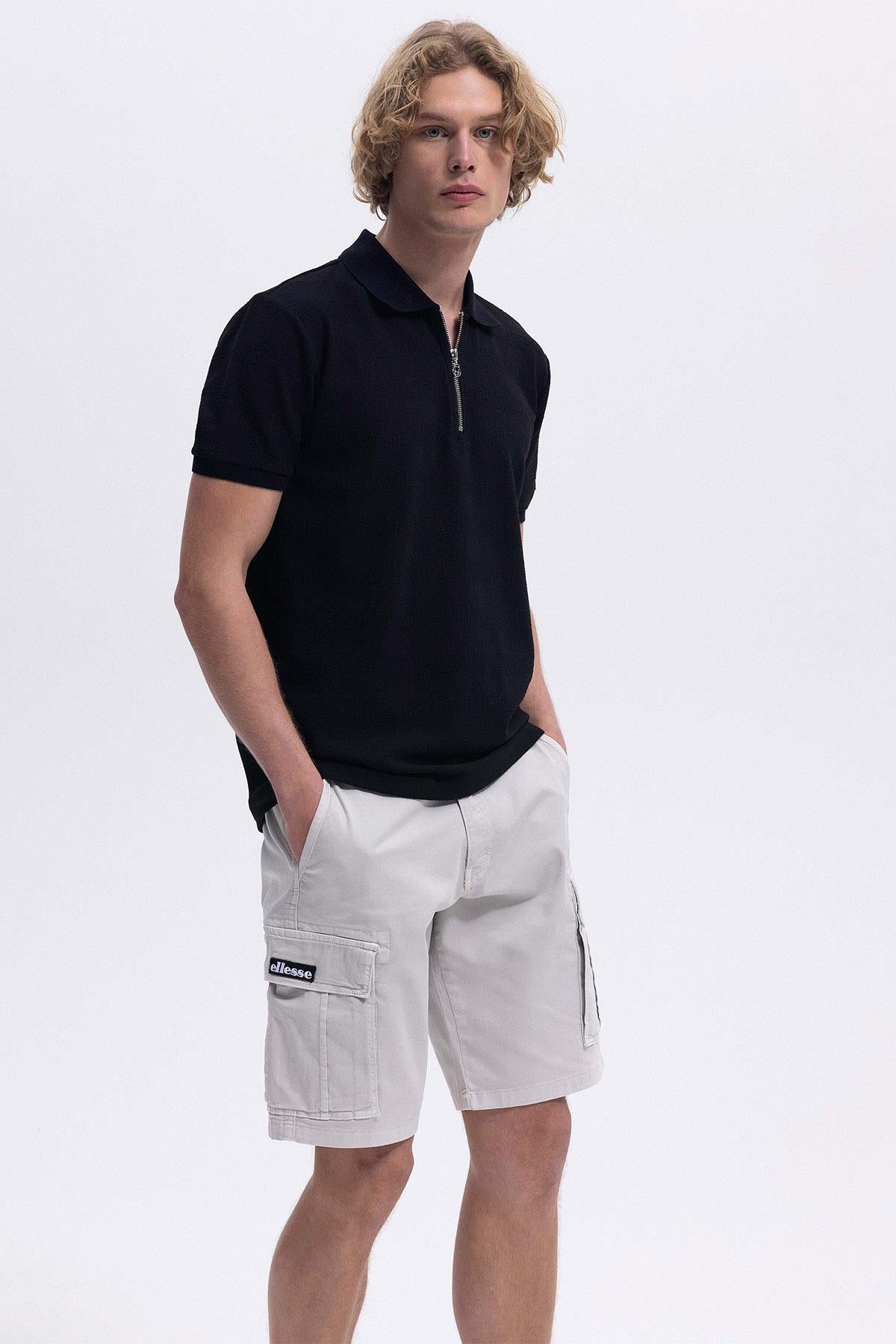 Ellesse Erkek Polo Yaka Tişört EM493-BK