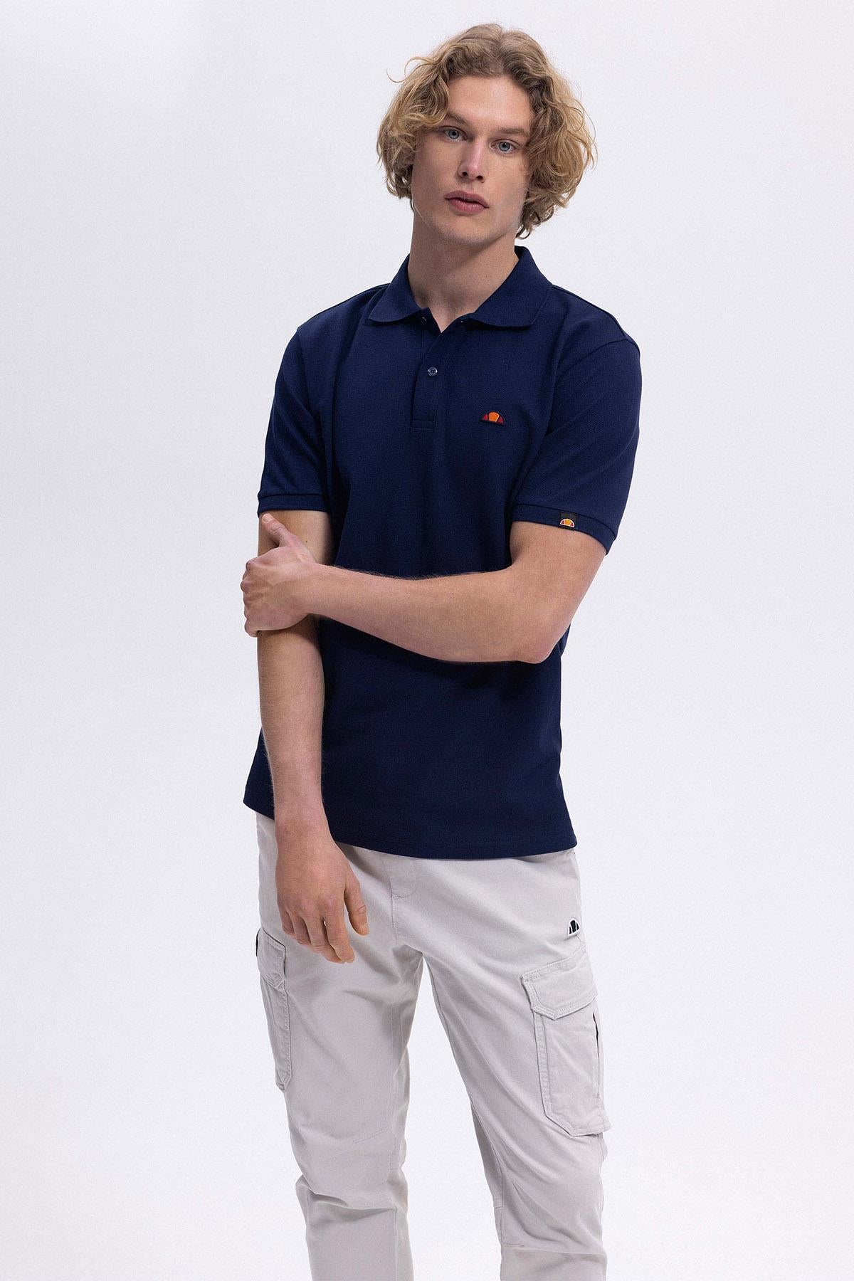 Ellesse Erkek Polo Yaka Tişört EM460-NV