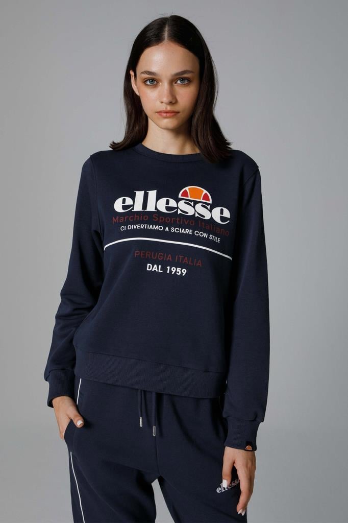 Ellesse Kadın Sweatshirt EF180-NV