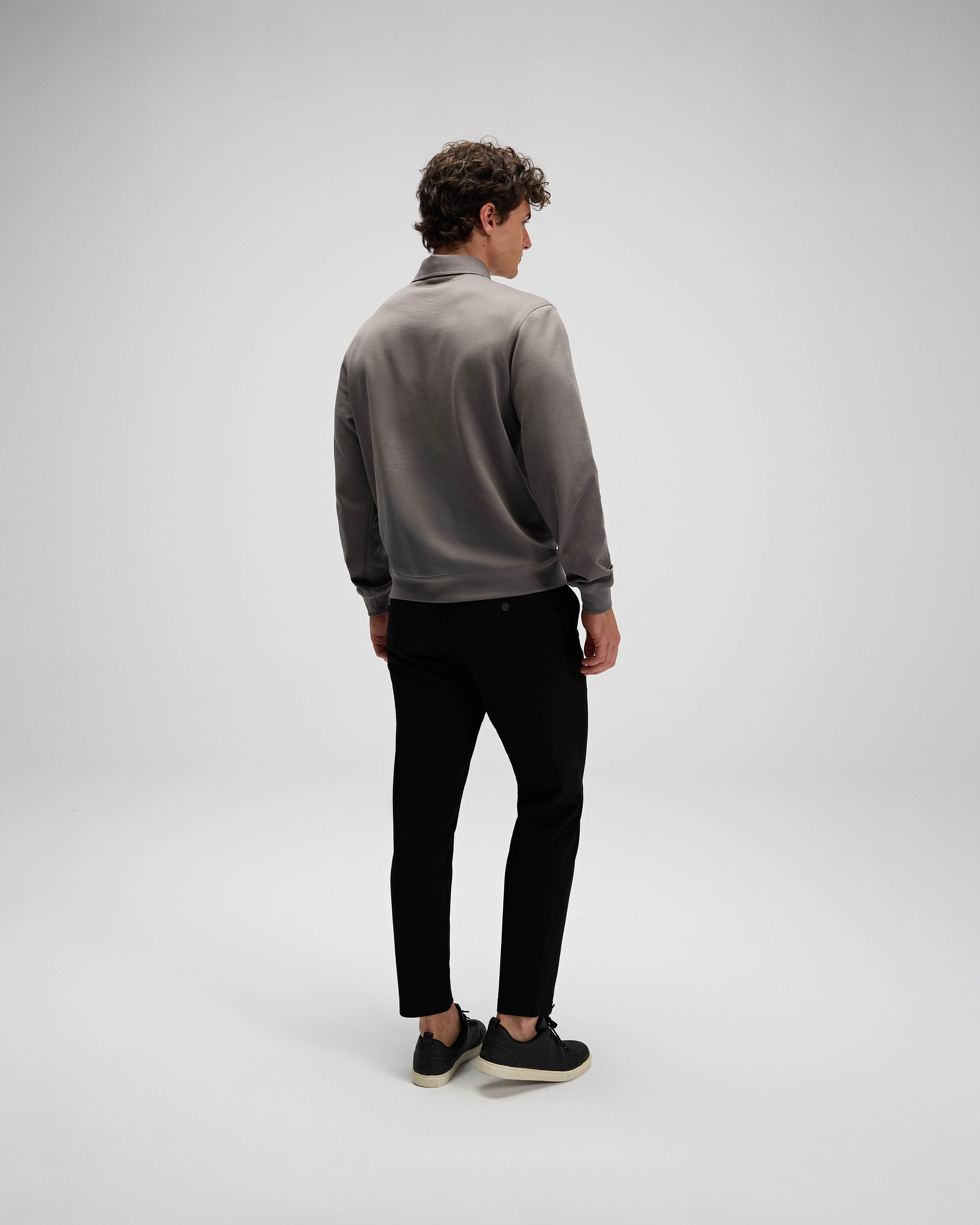 Ellesse Erkek Polo Sweatshirt Em607-Ant