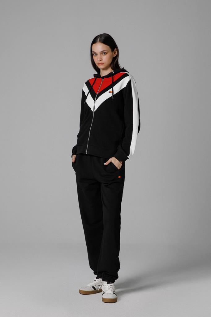 Ellesse Fermuarlı Kapüşonlu Kadın Sweat EF172-BK