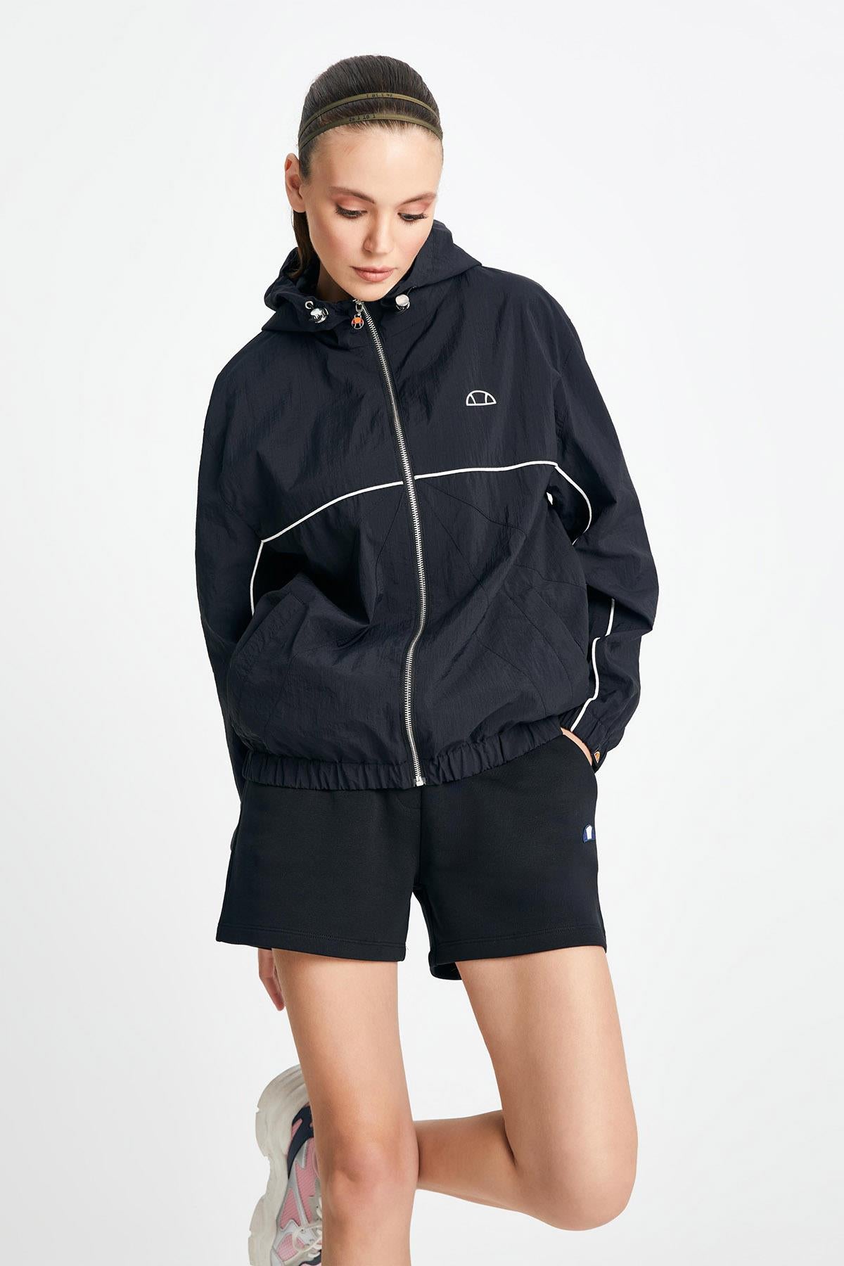 Ellesse Kadın Fermuarlı Ceket EF100-BK