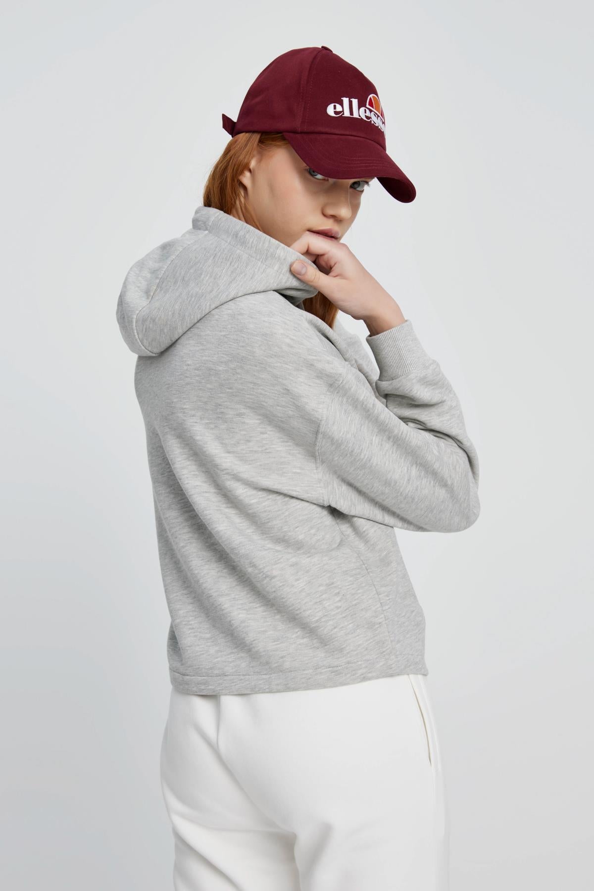 Ellesse Kadın Kapüşonlu Sweatshirt EF037-GR