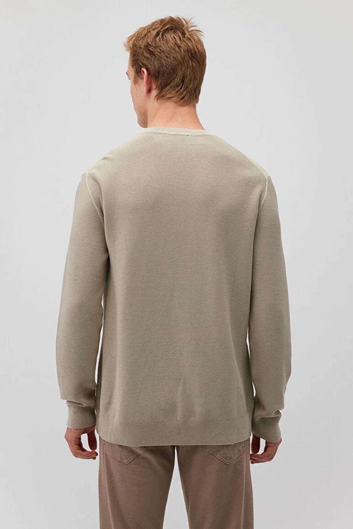 Mavi Taş Gri Erkek Kazak M0710197-7